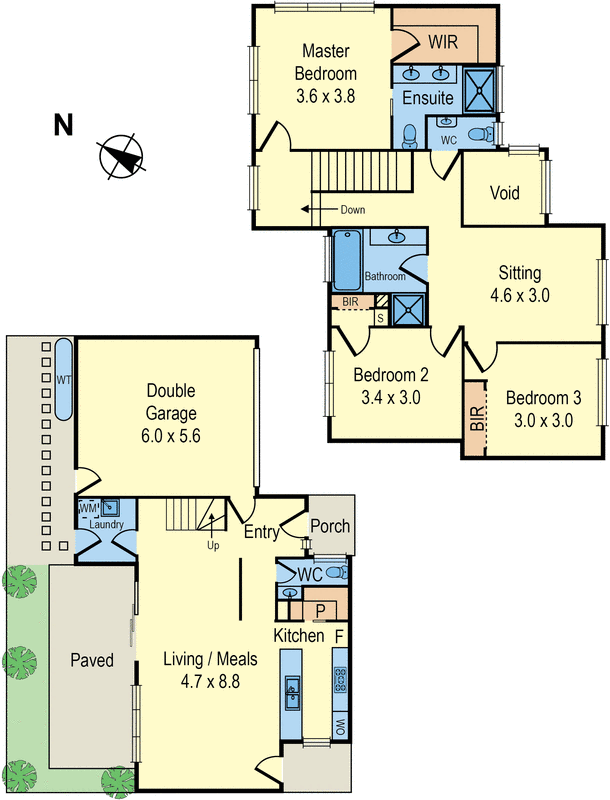 2/12 Margaret Street, Parkdale VIC 3195 - Floorplan