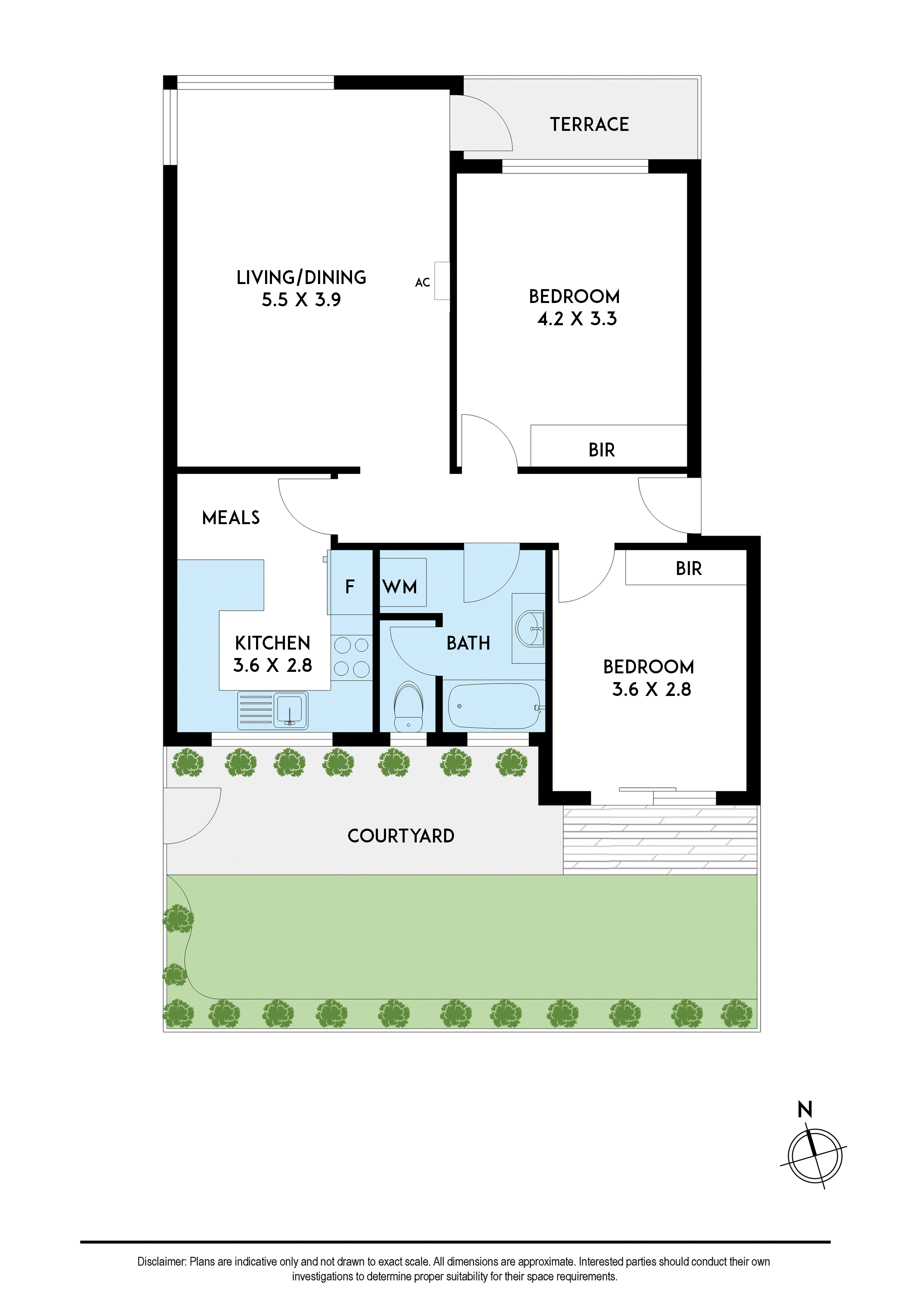 2/12 Vickery Street, Bentleigh VIC 3204 - Floorplan