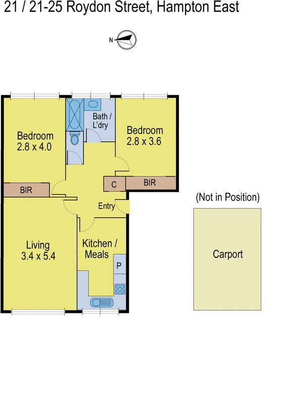 21/21-25 Roydon Street, Hampton East VIC 3188 - Floorplan