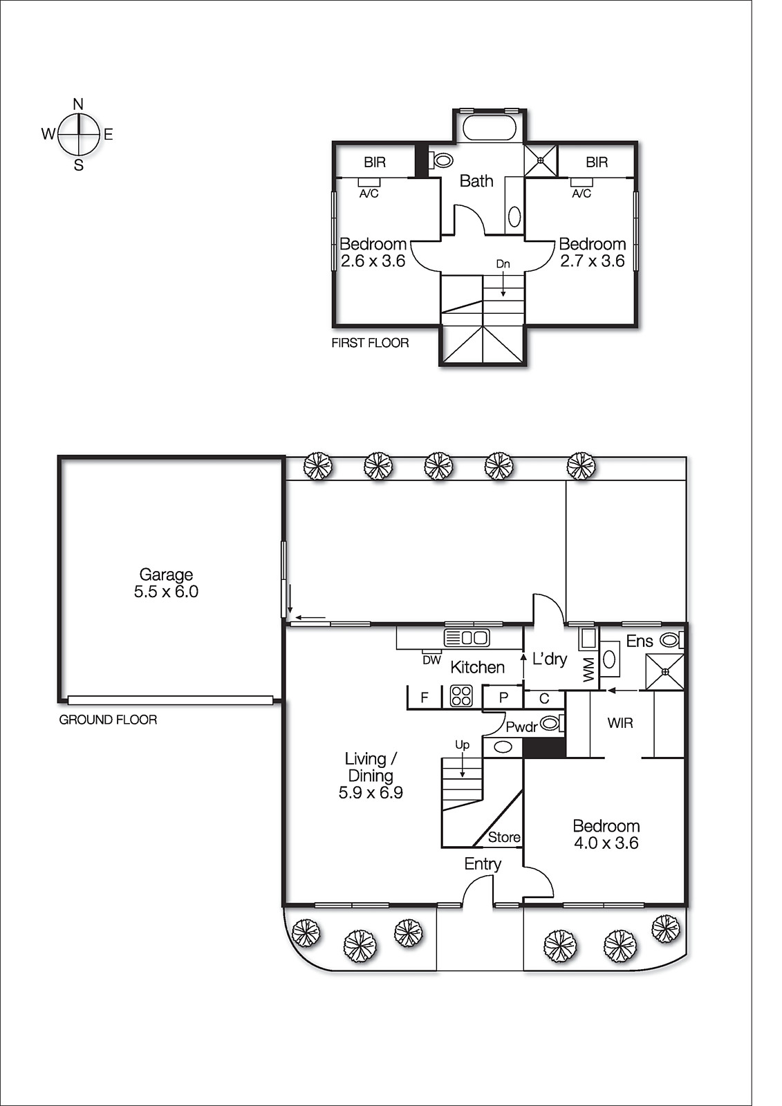 2/121 Charman Road, Beaumaris VIC 3193 - Floorplan