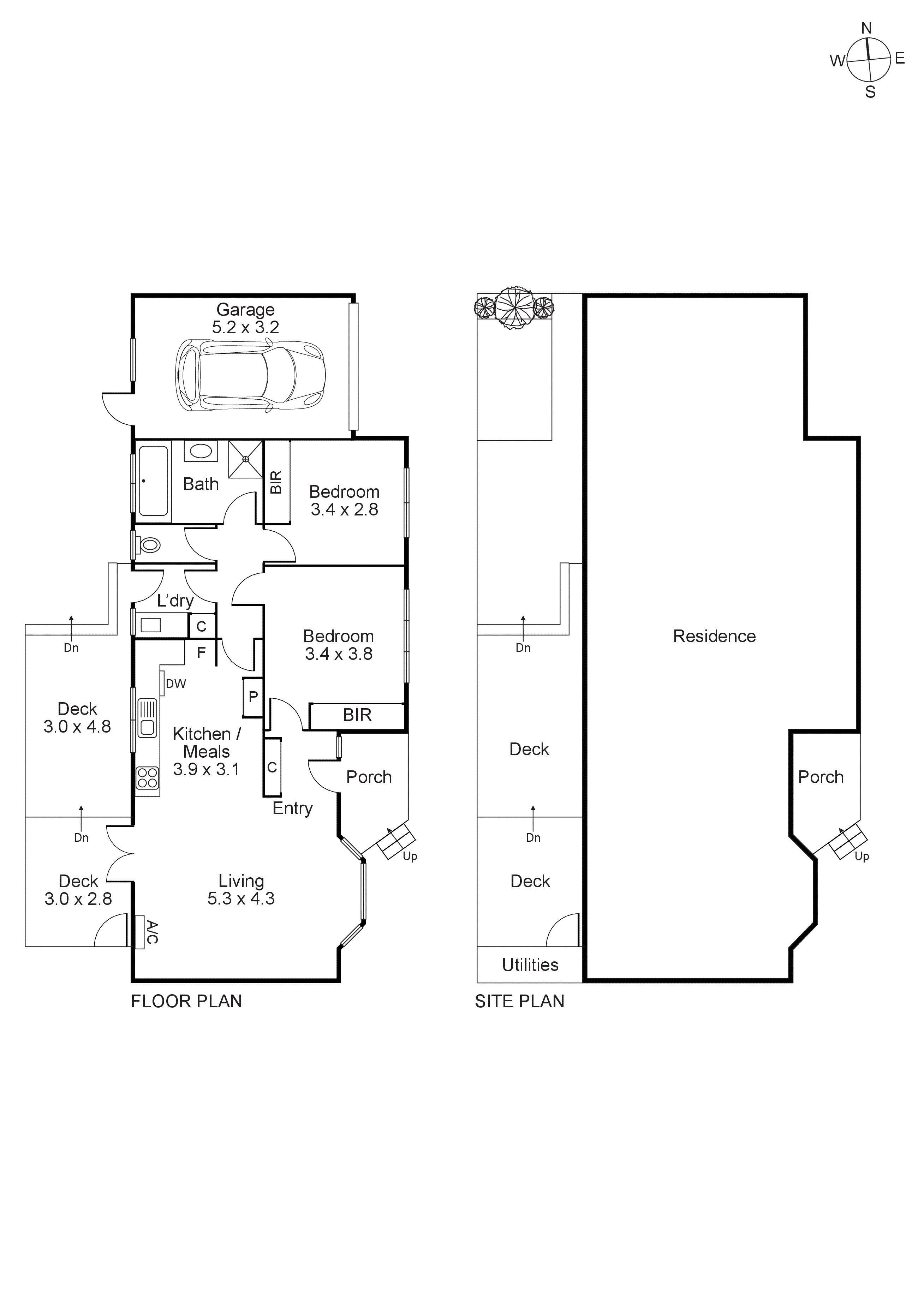 2/121 Thomas Street, Hampton VIC 3188 - Floorplan