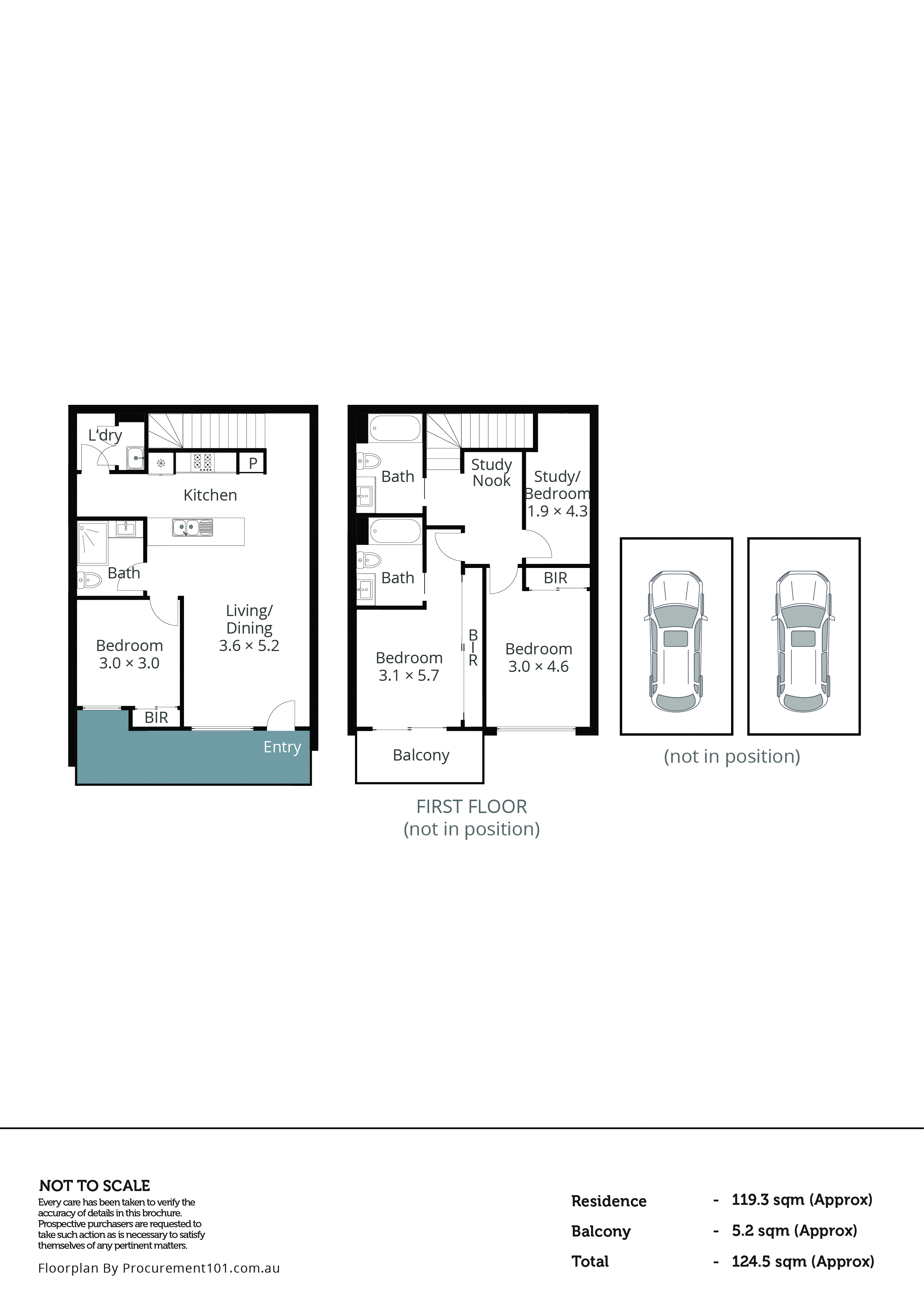 21/220 Chapel Road, Keysborough VIC 3173 - Floorplan