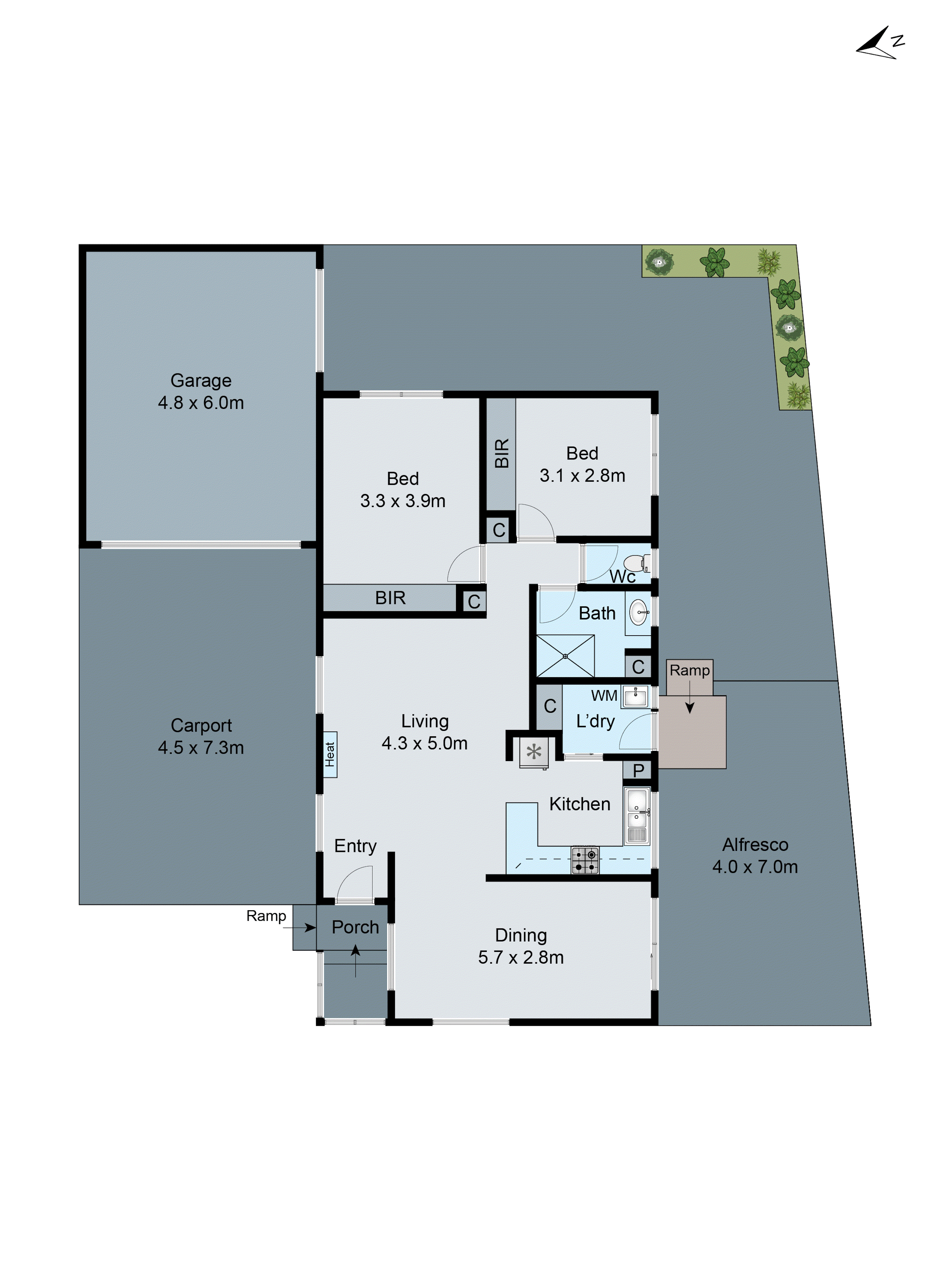 2/123 Church Street, Grovedale VIC 3216 - Floorplan