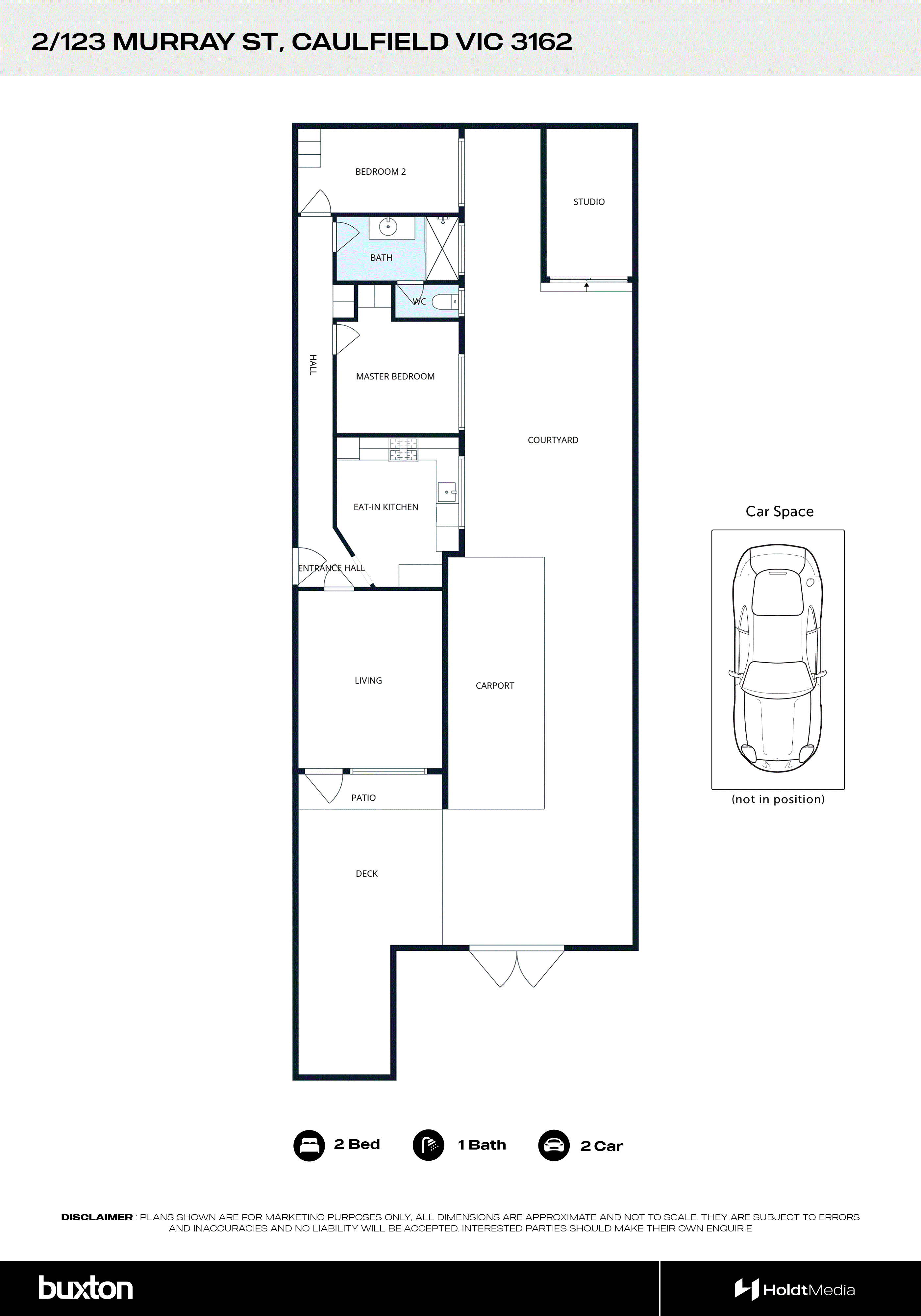 2/123 Murray Street, Caulfield VIC 3162 - Floorplan