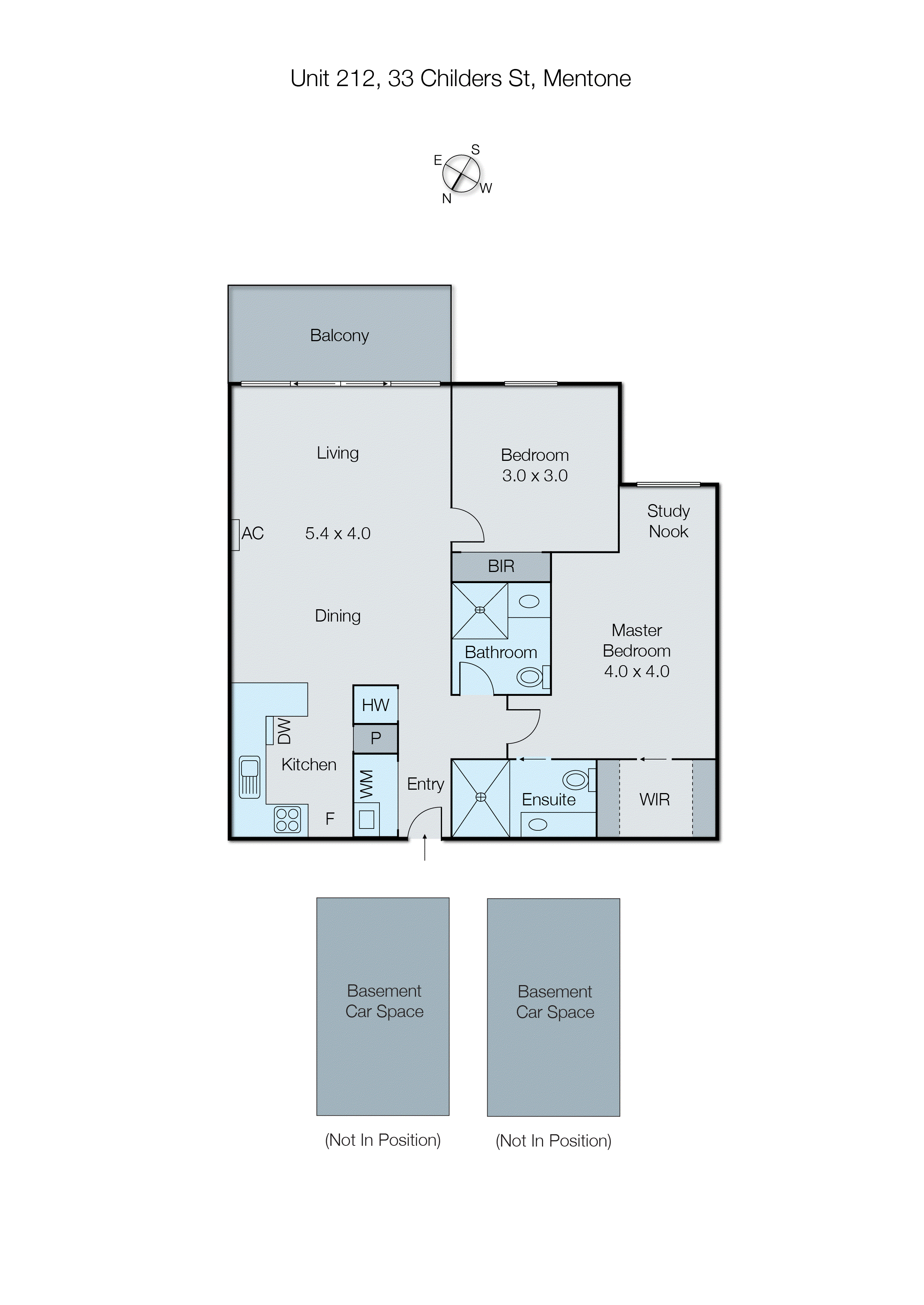 212/33-35 Childers Street, Mentone VIC 3194 - Floorplan