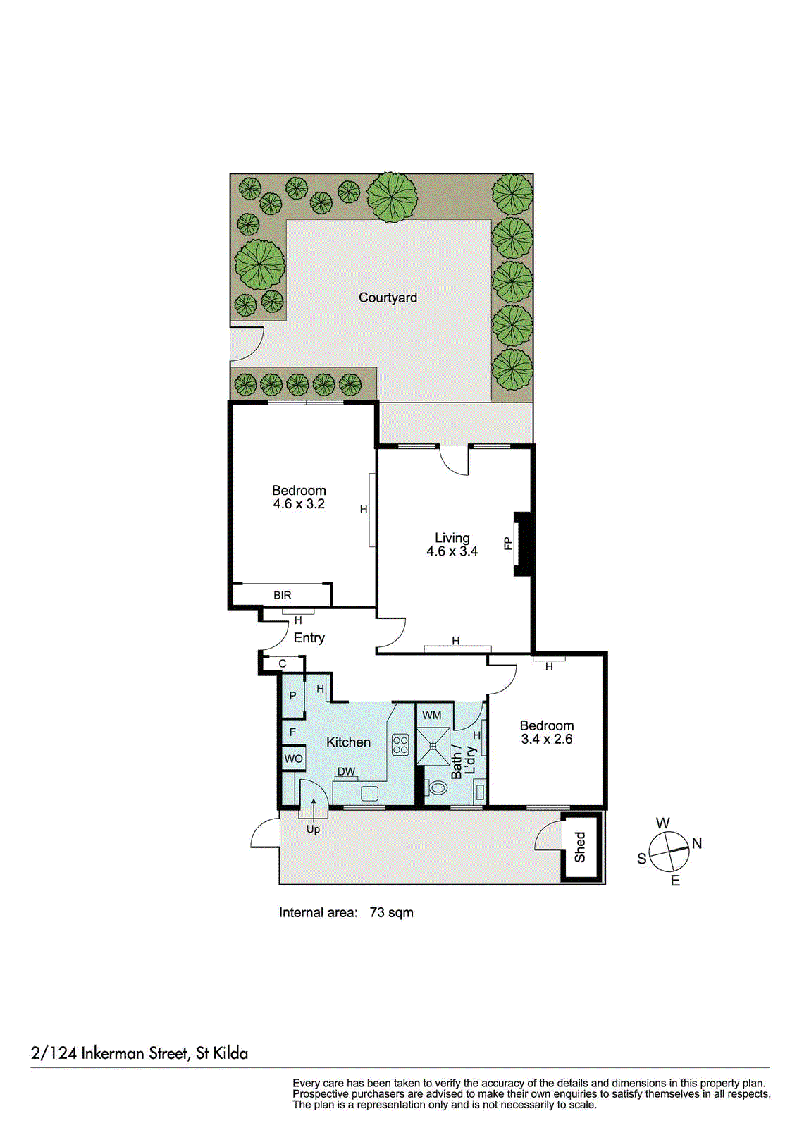 2/124 Inkerman Street, St Kilda VIC 3182 - Floorplan