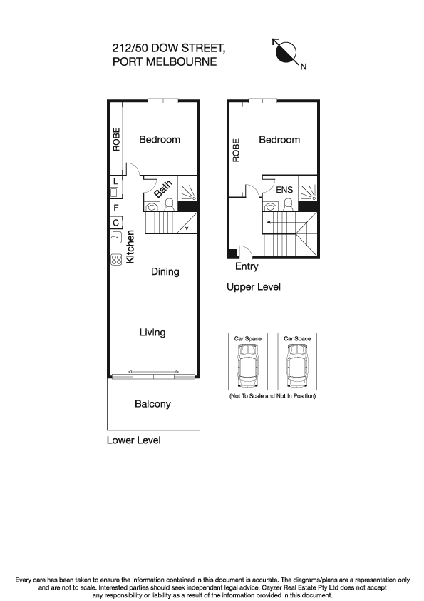 212/50 Dow Street, PORT MELBOURNE VIC 3207 - Floorplan