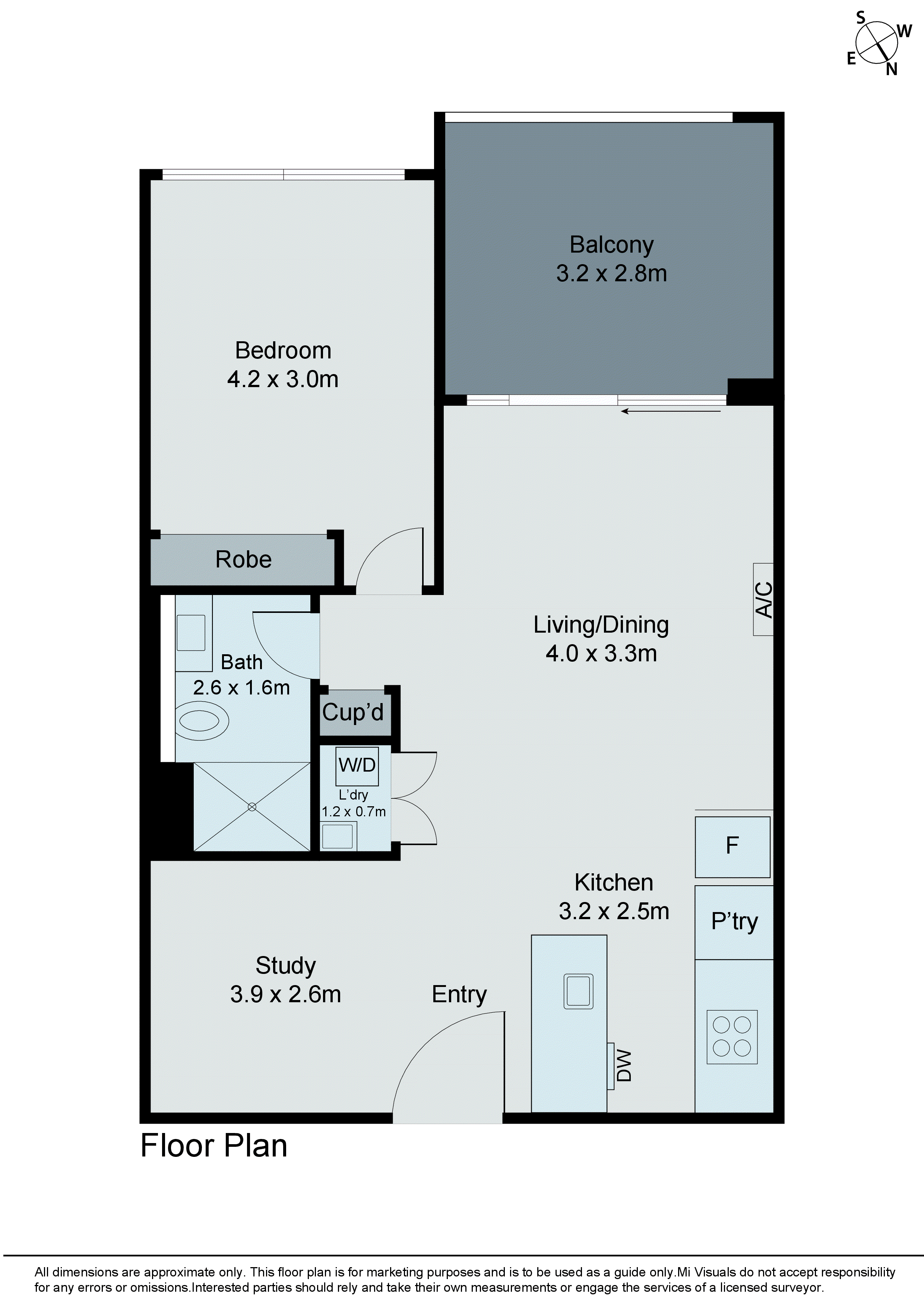212/54 Boundary Street, South Melbourne VIC 3205 - Floorplan