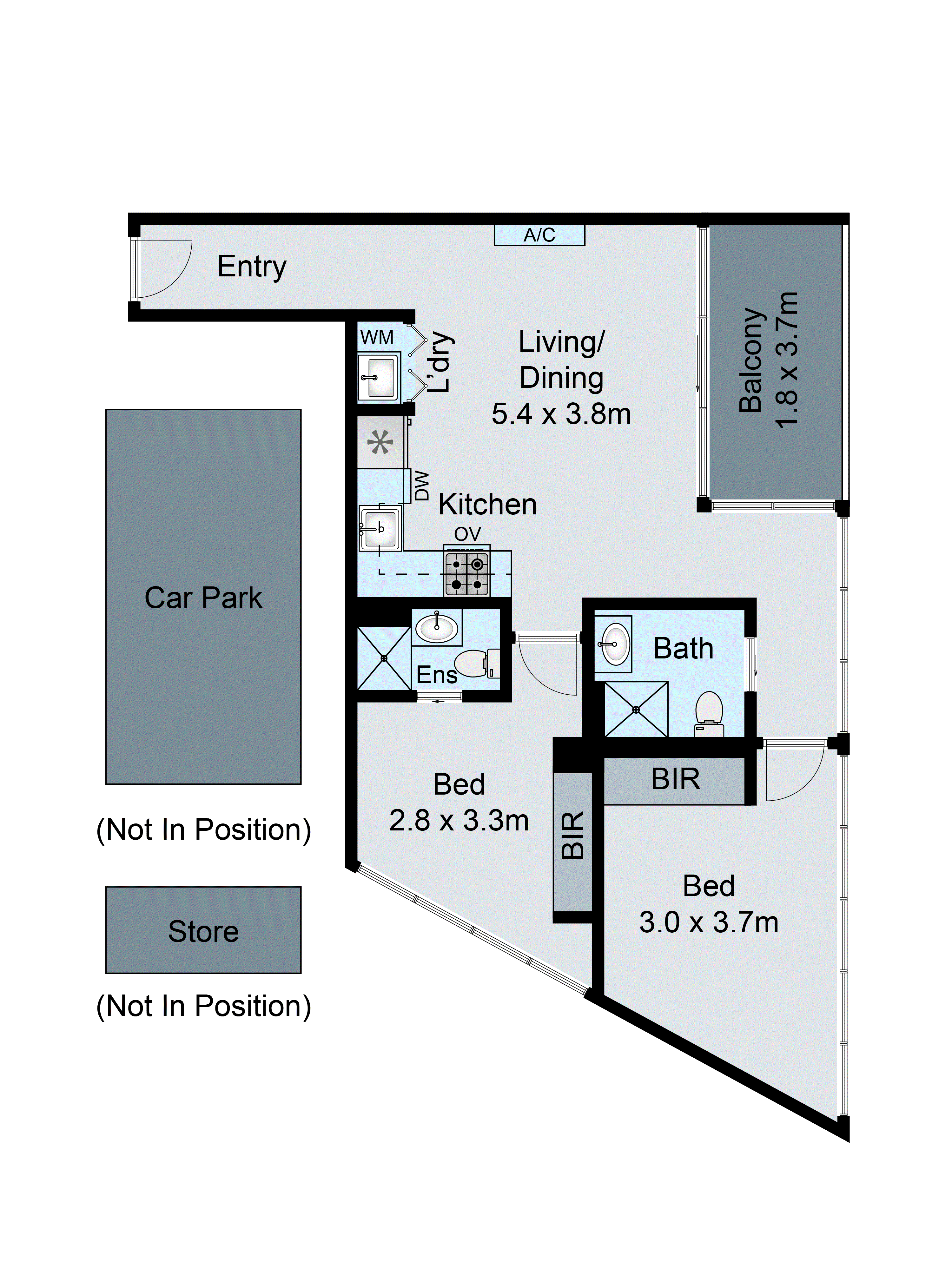 212/59-63 Warrigal Road, Hughesdale VIC 3166 - Floorplan