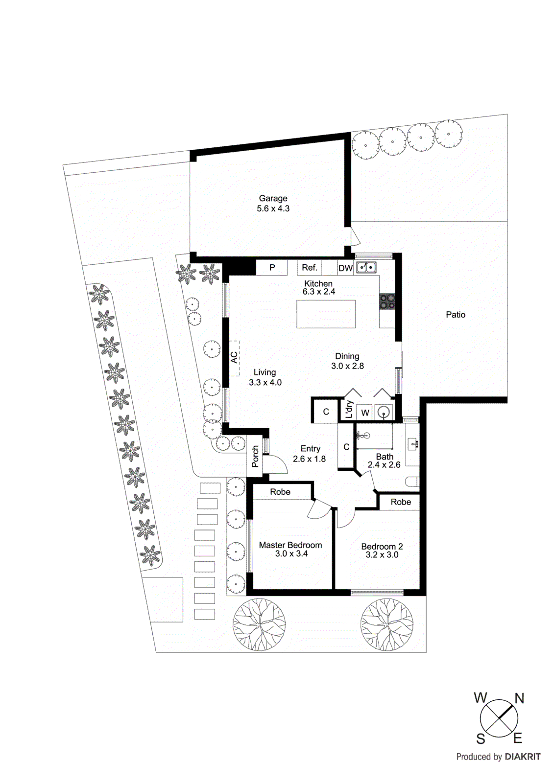 2/127 Kinross Avenue, Edithvale VIC 3196 - Floorplan