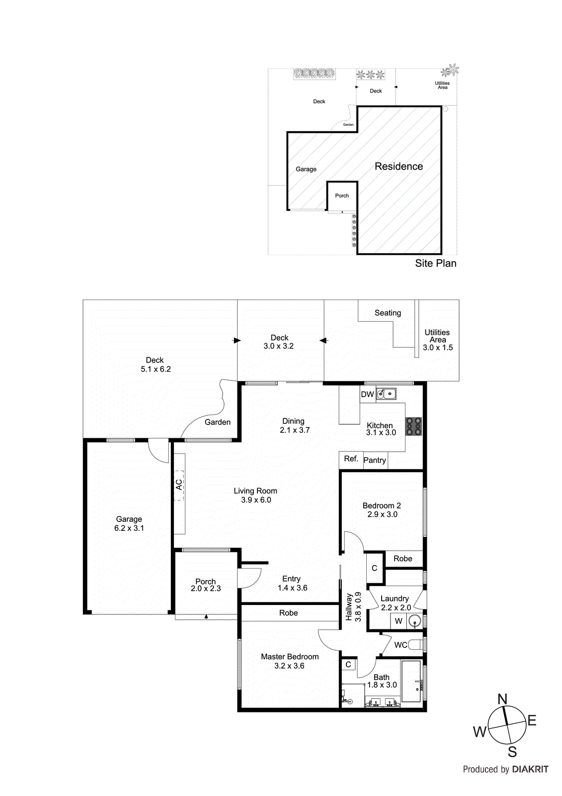 2/129 Wickham Road, Hampton East VIC 3188 - Floorplan