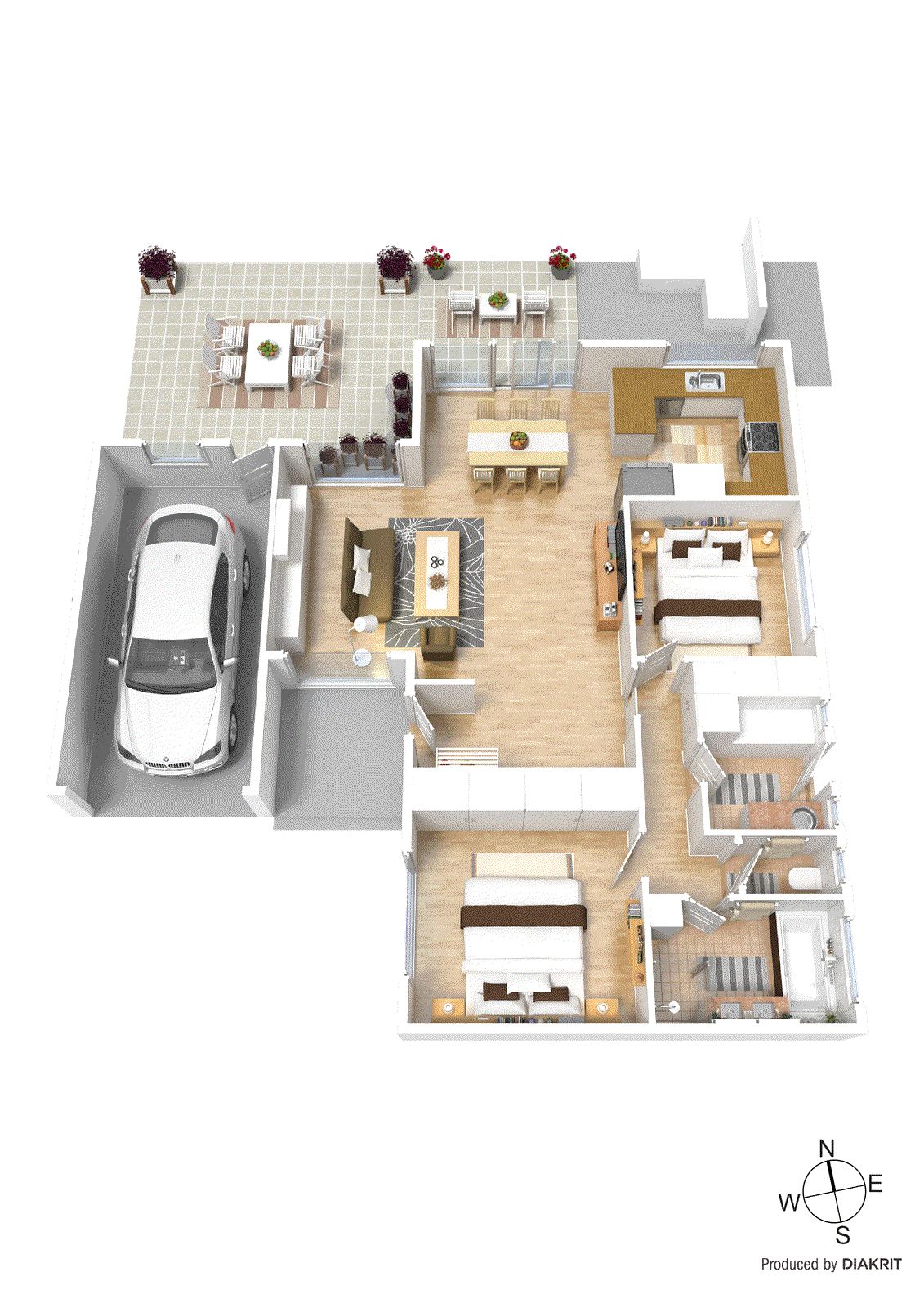 2/129 Wickham Road, Hampton East VIC 3188 - Floorplan