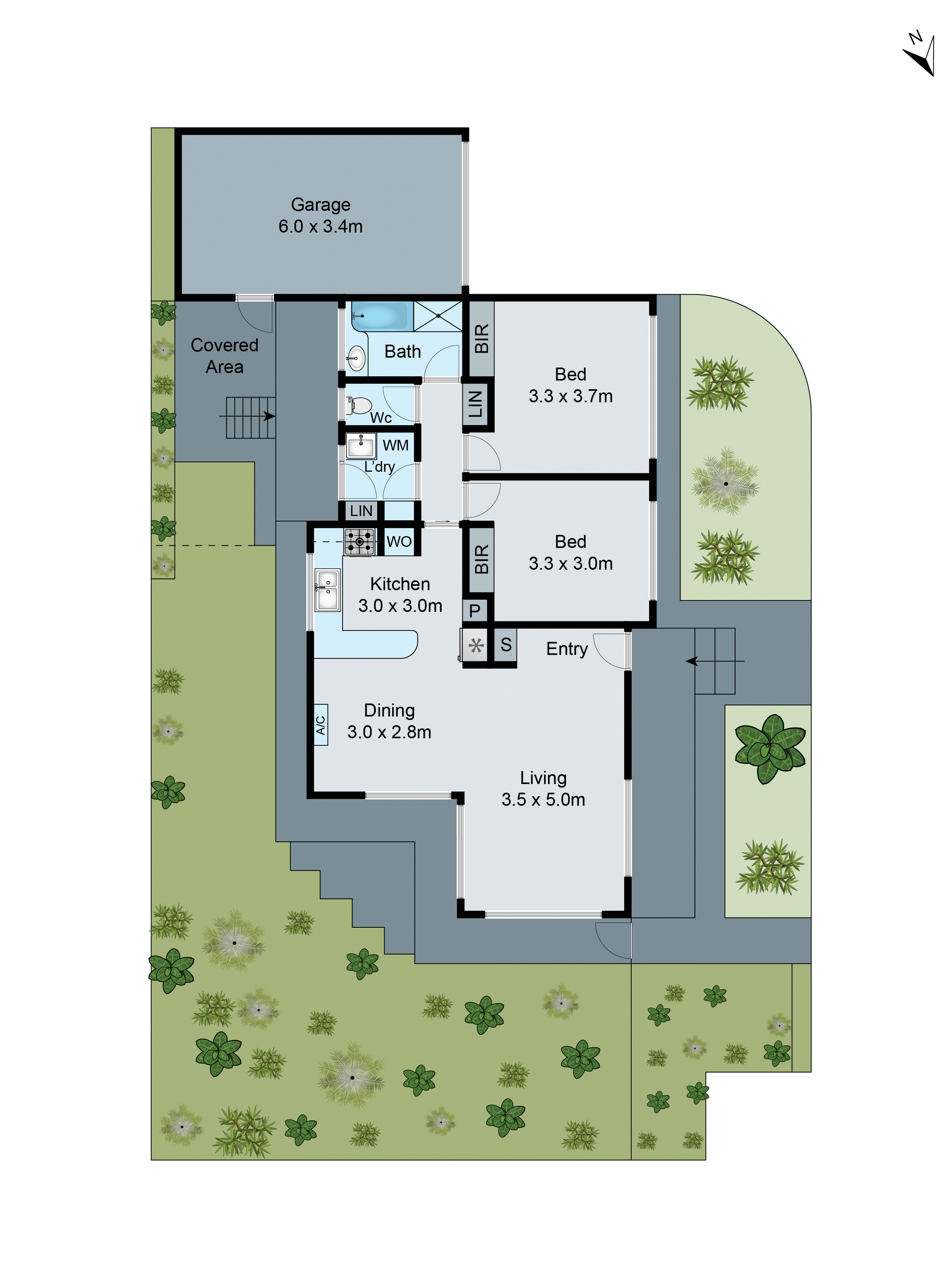 2/13-19 Fairlie Street, Hamlyn Heights VIC 3215 - Floorplan