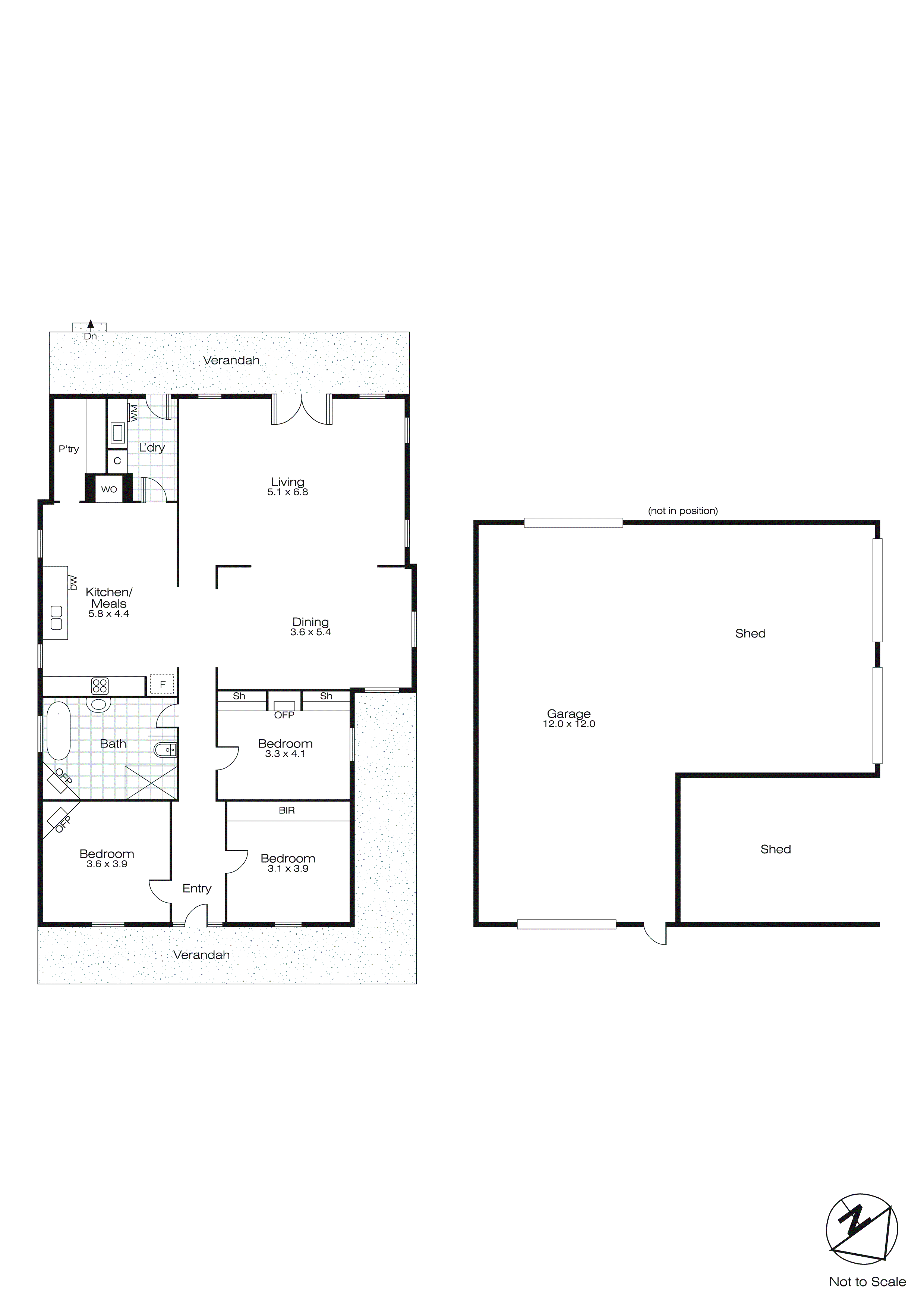 213-215 High Street, Learmonth VIC 3352 - Floorplan