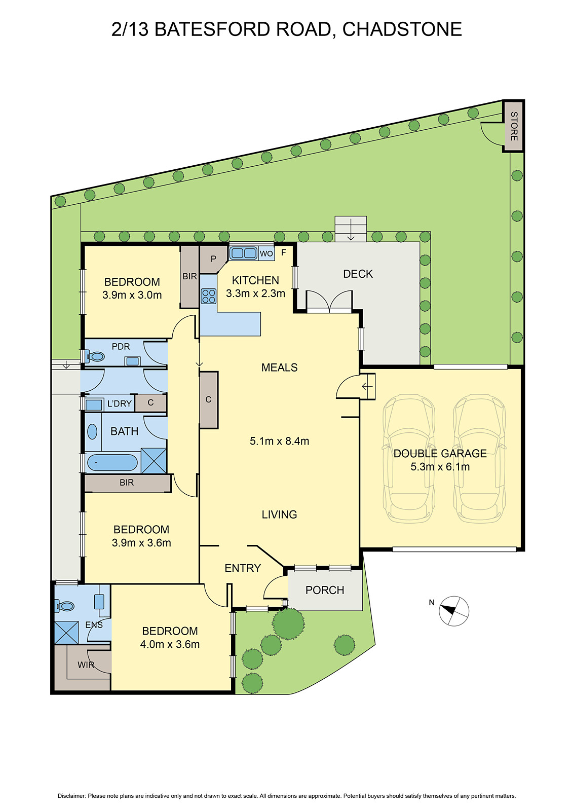 2/13 Batesford Road, Chadstone VIC 3148 - Floorplan