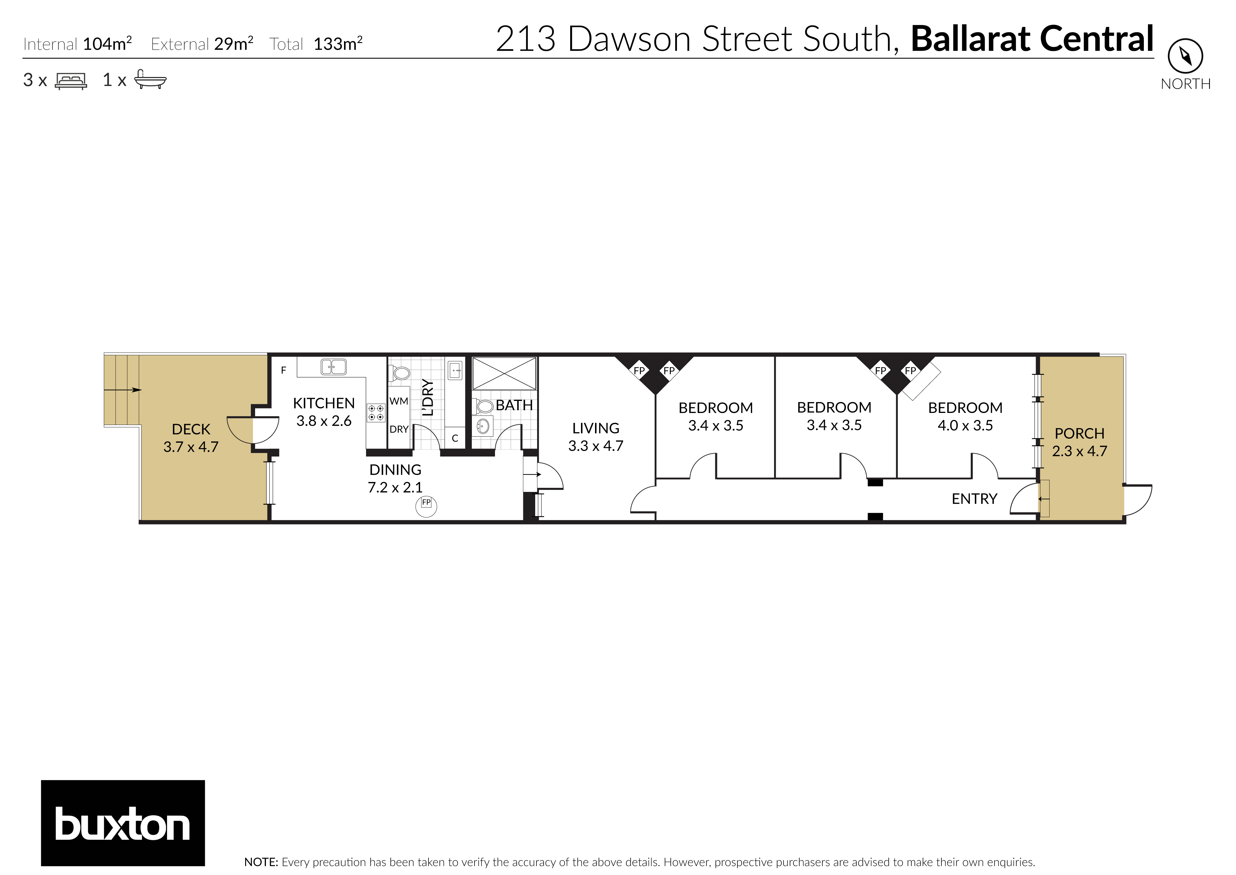 213 Dawson St South, Ballarat Central VIC 3350 - Floorplan