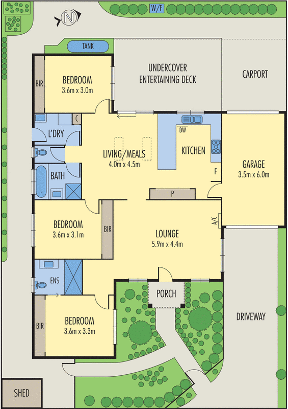 2/13 Elder Street, Clarinda VIC 3169 - Floorplan
