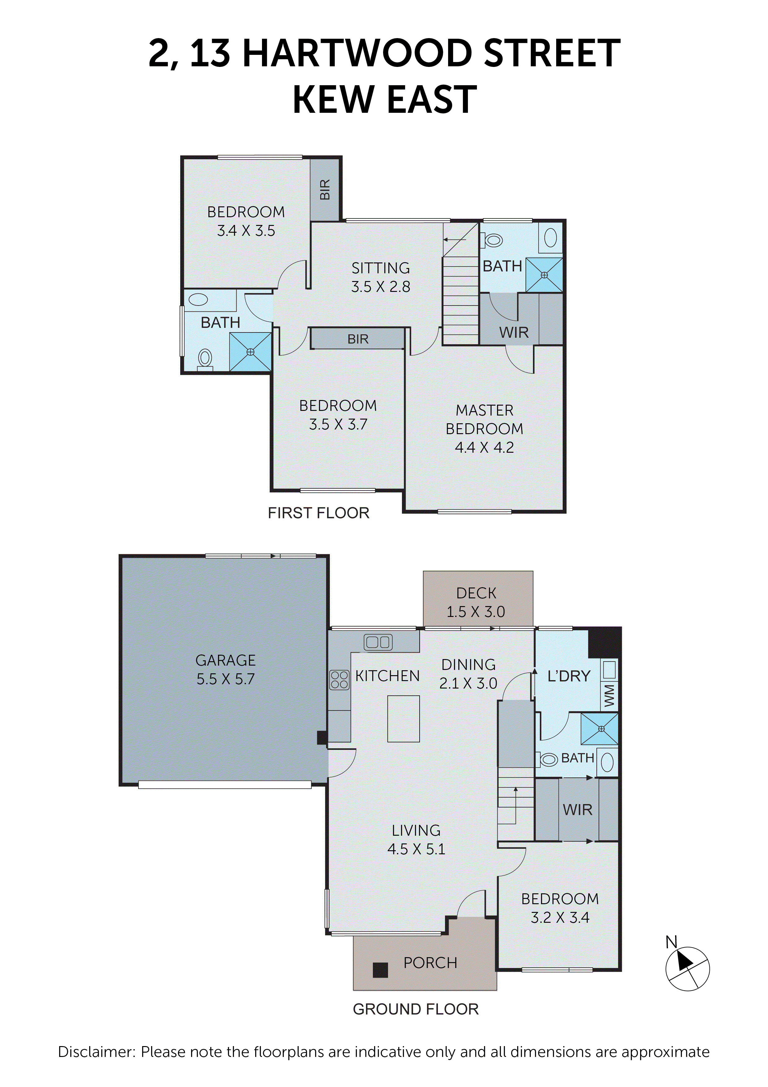 2/13 Hartwood Street, Kew East VIC 3102 - Floorplan
