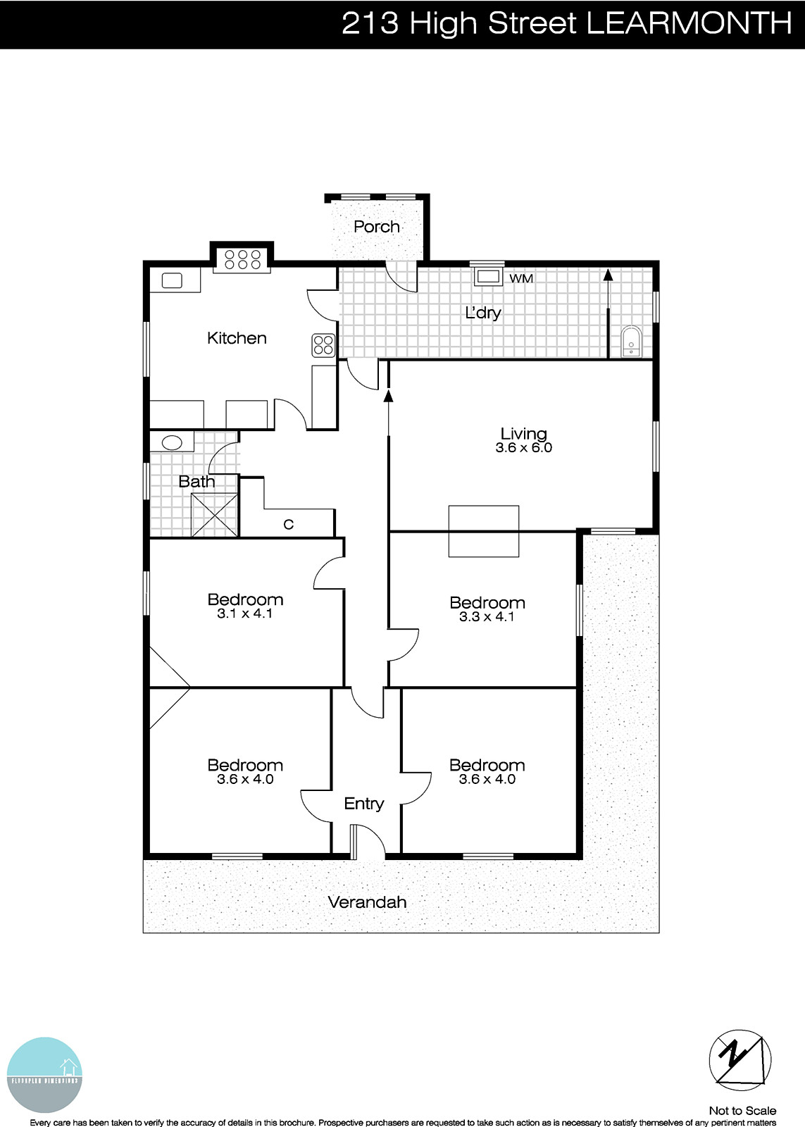 213 High Street, Learmonth VIC 3352 - Floorplan