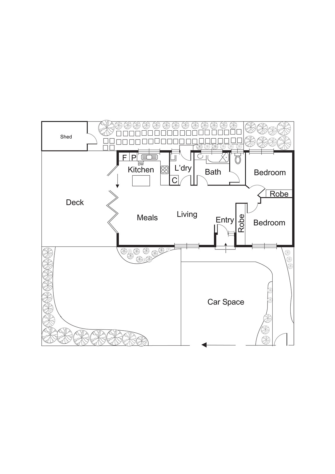 2/13 Horsmunden Road, Moorabbin VIC 3189 - Floorplan
