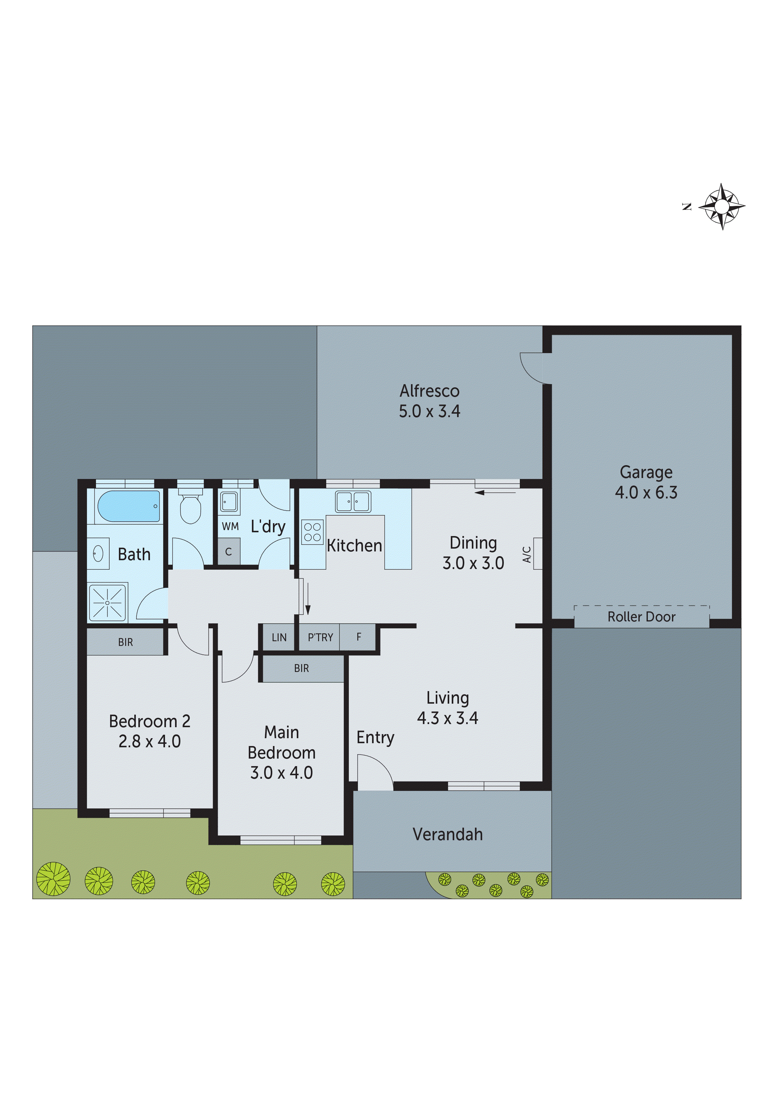 2/13 Kurrajong Court, Grovedale VIC 3216 - Floorplan