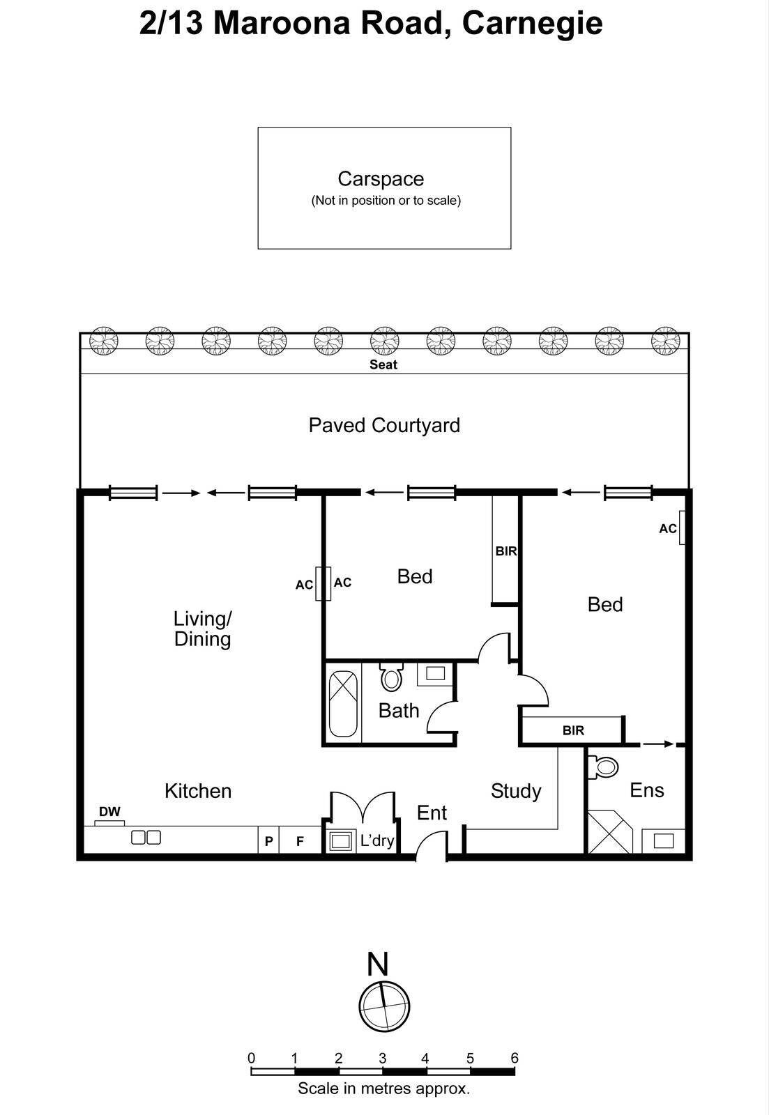 2/13 Maroona Road, Carnegie VIC 3163 - Floorplan