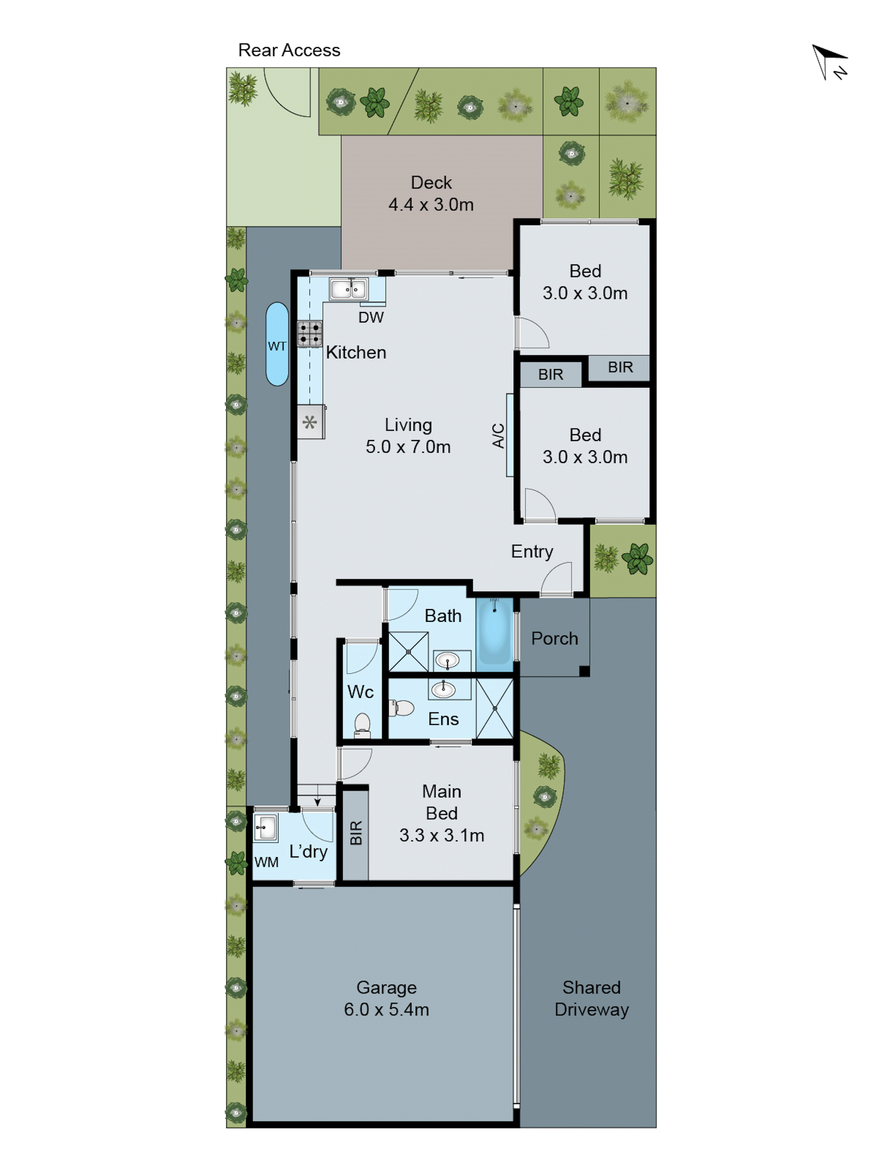 2/13 Oakhill Avenue, Highton VIC 3216 - Floorplan