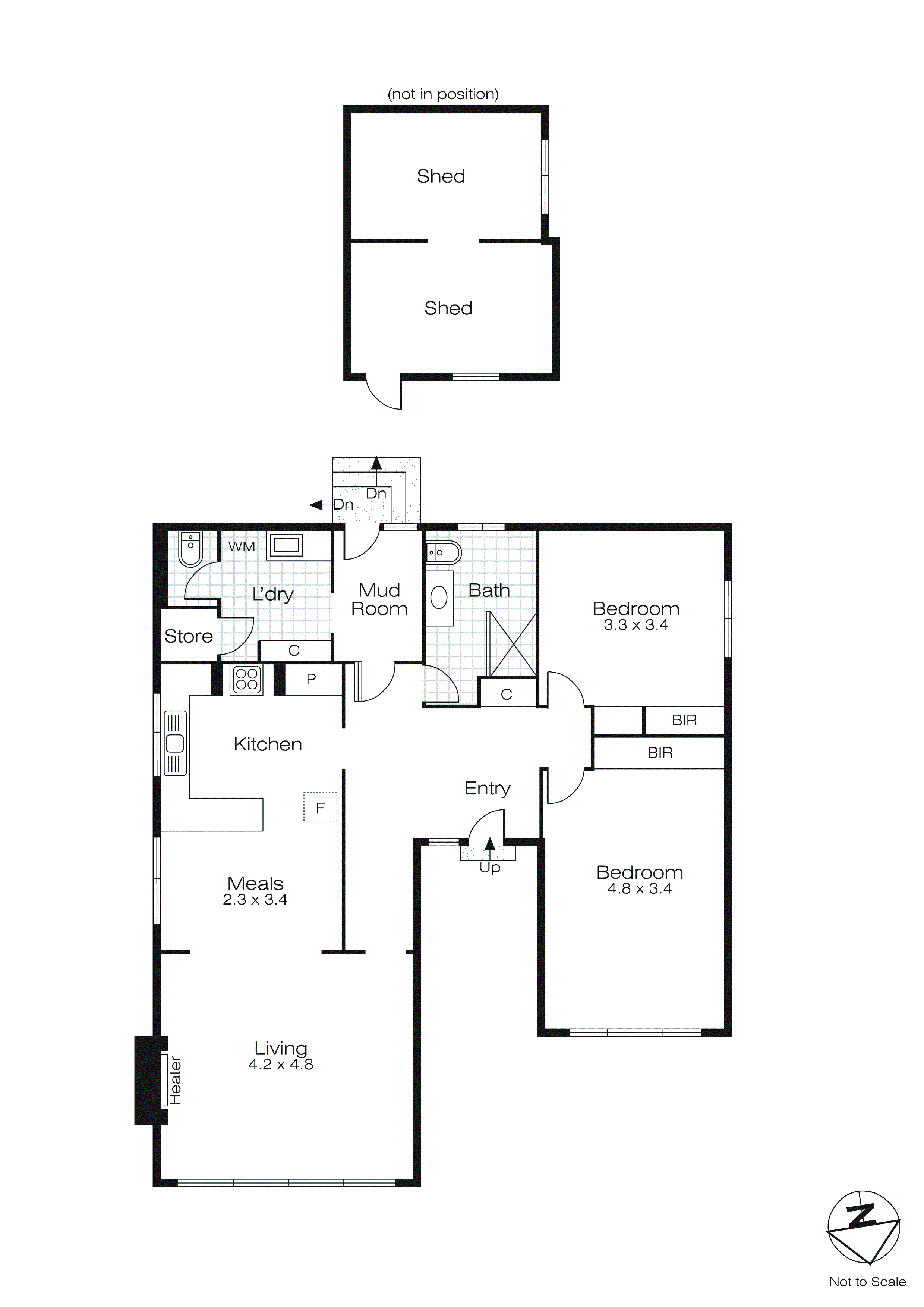 213 Park Street West, Delacombe VIC 3356 - Floorplan