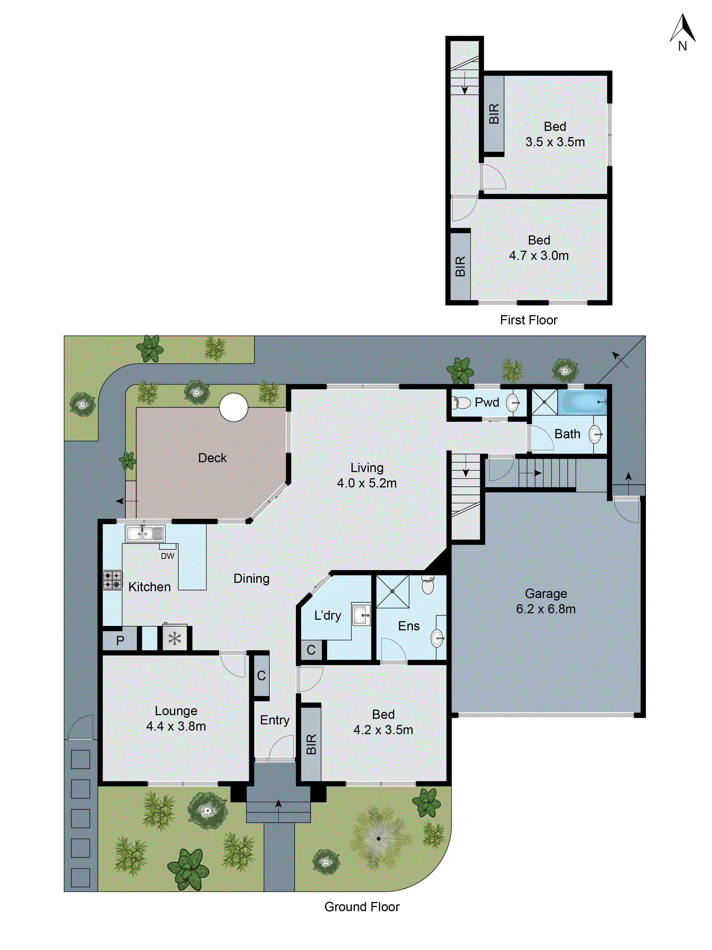 2/13 Rolls Court, Glen Waverley VIC 3150 - Floorplan