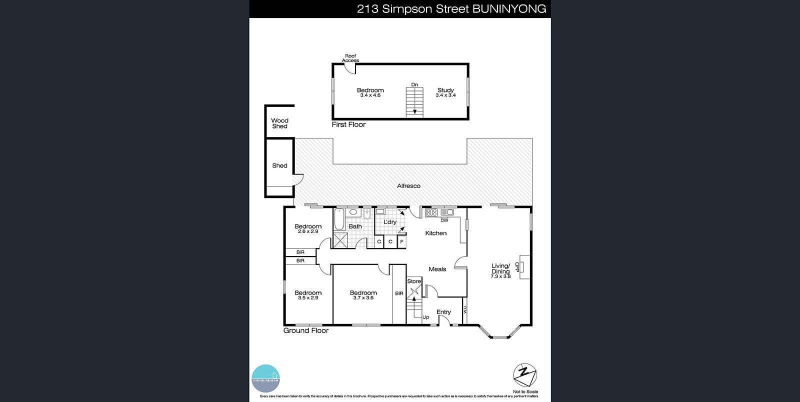 213 Simpson Street, Buninyong VIC 3357 - Floorplan