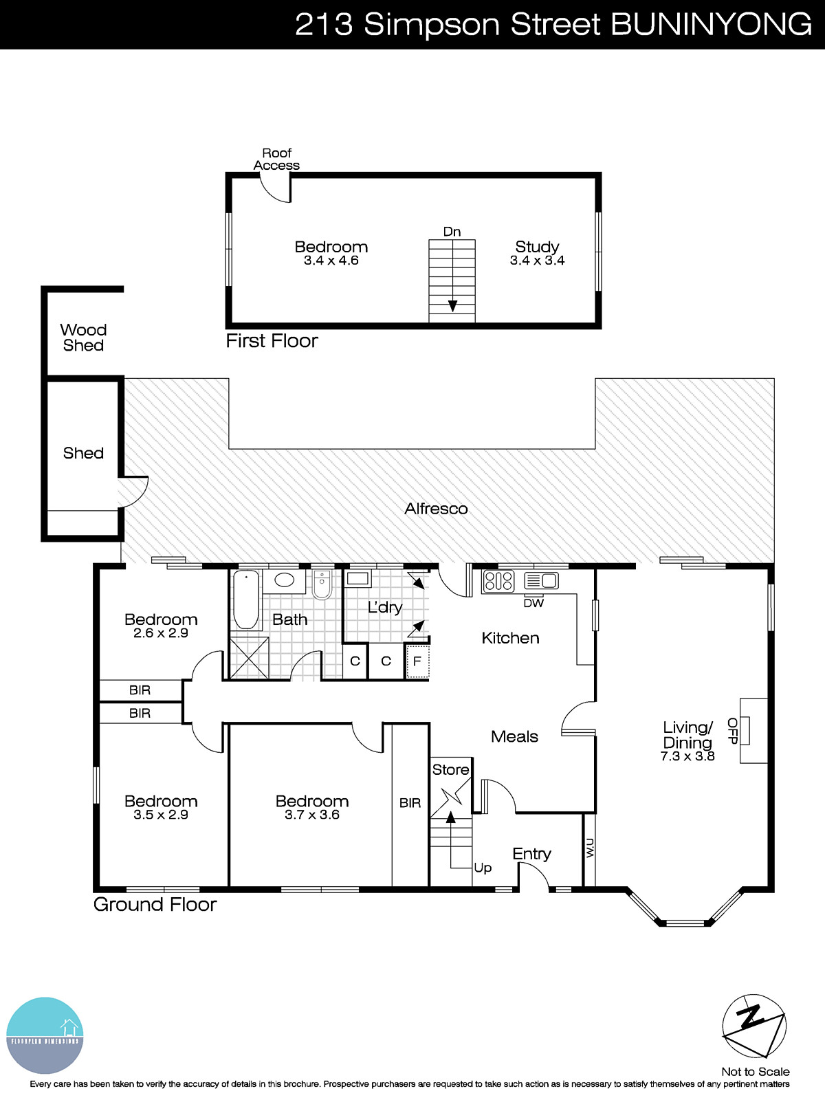 213 Simpson Street, Buninyong VIC 3357 - Floorplan
