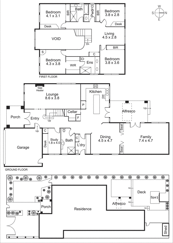 213 Were Street, Brighton East VIC 3187 - Floorplan