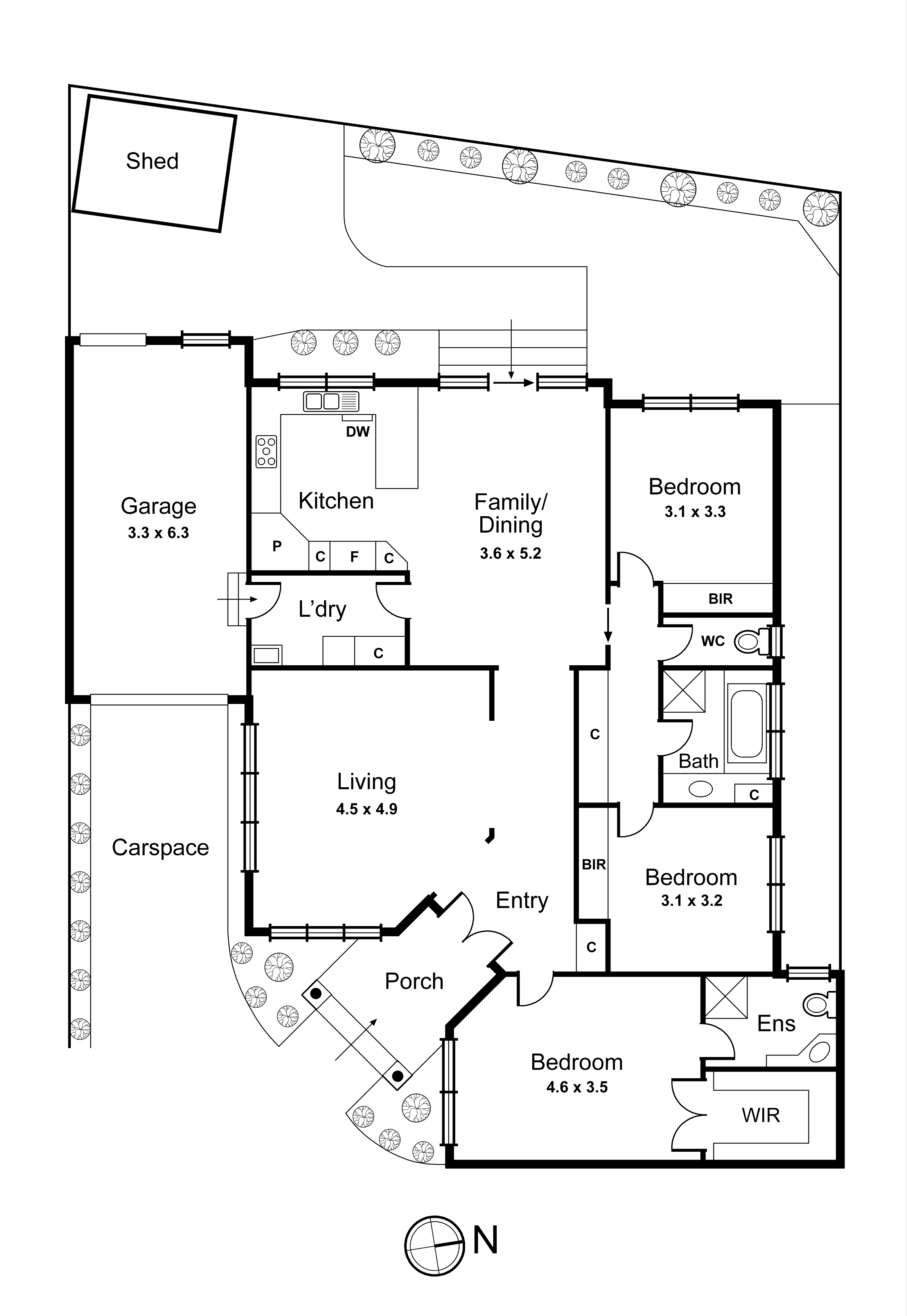 2/13 Wild Cherry Road, Ormond VIC 3204 - Floorplan