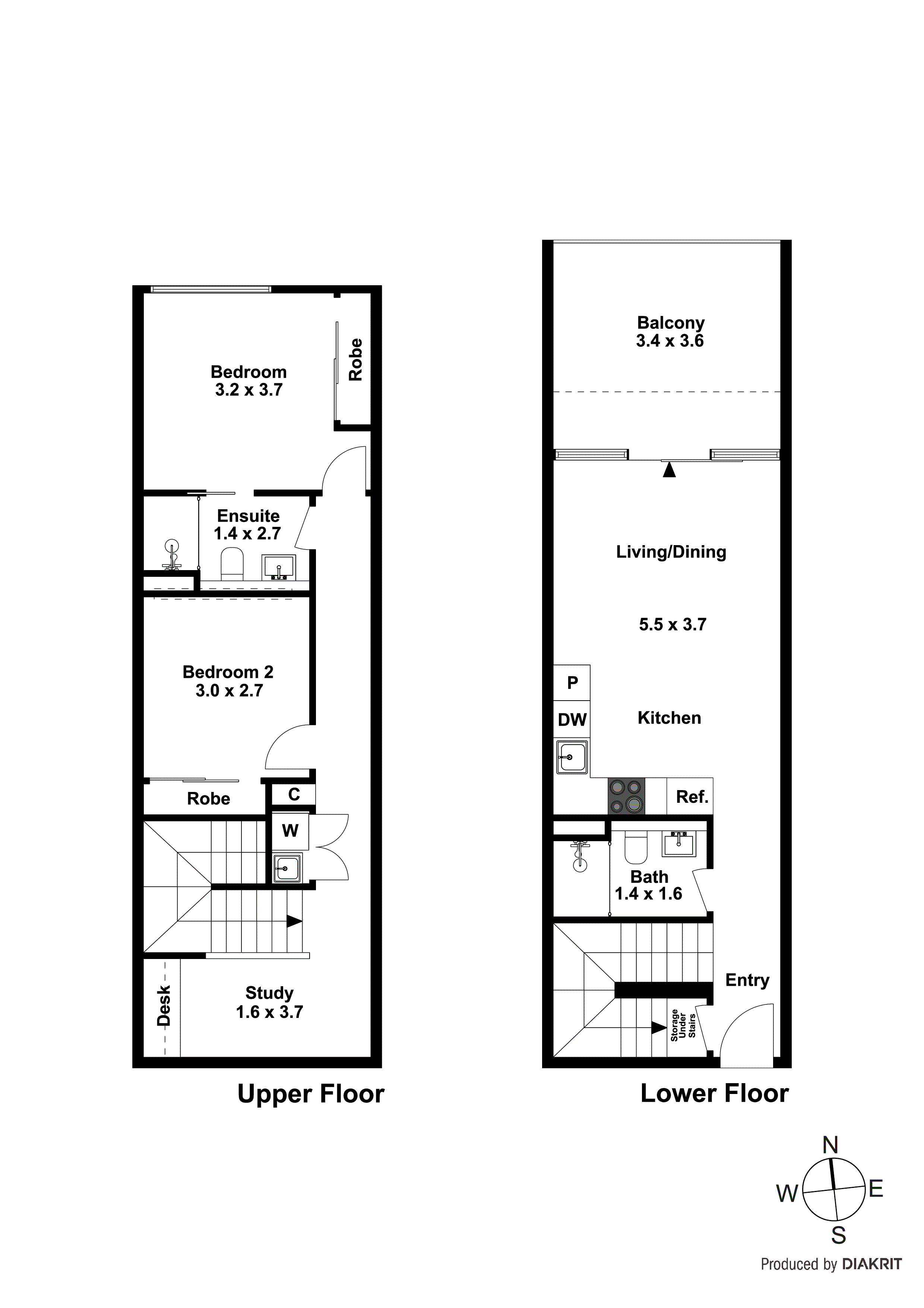 213/286 Highett Road, Highett VIC 3190 - Floorplan