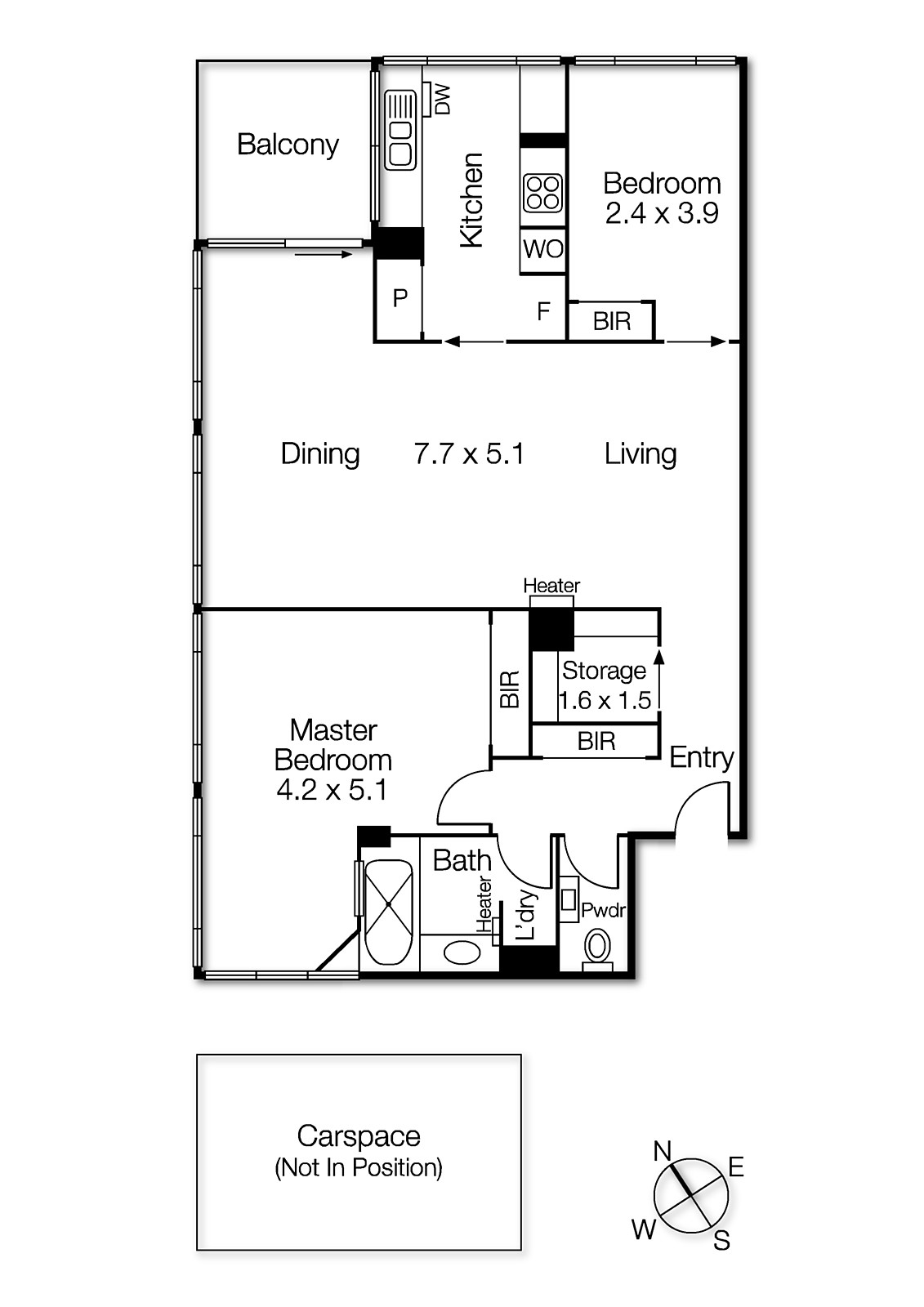 21/333 Beaconsfield Parade, St Kilda West VIC 3182 - Floorplan
