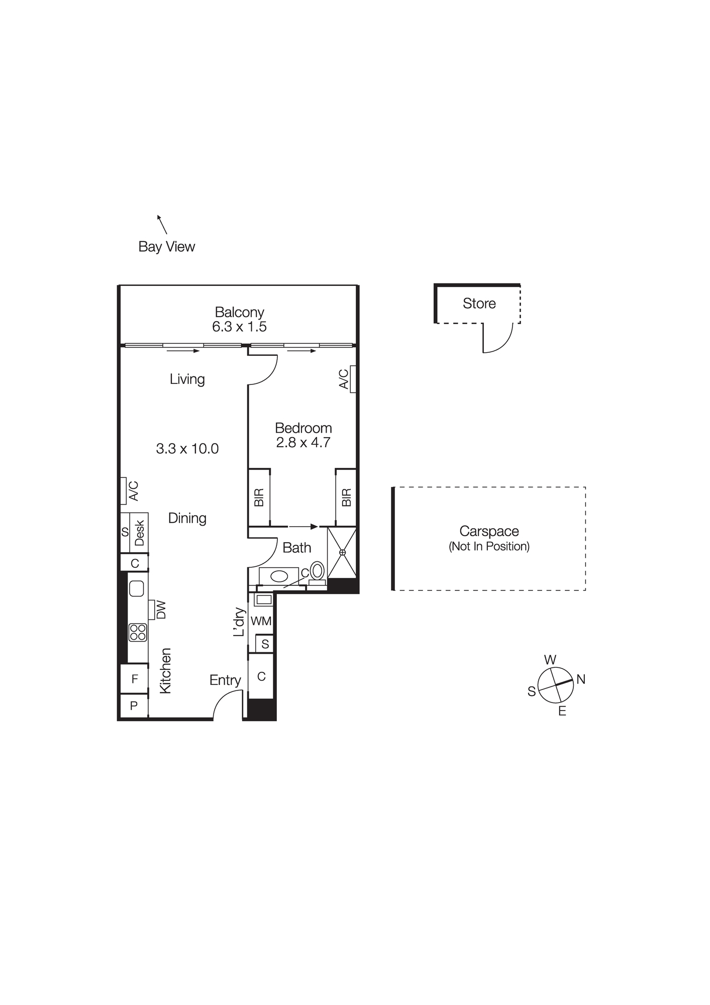 213/427 Hampton Street, HAMPTON VIC 3188 - Floorplan
