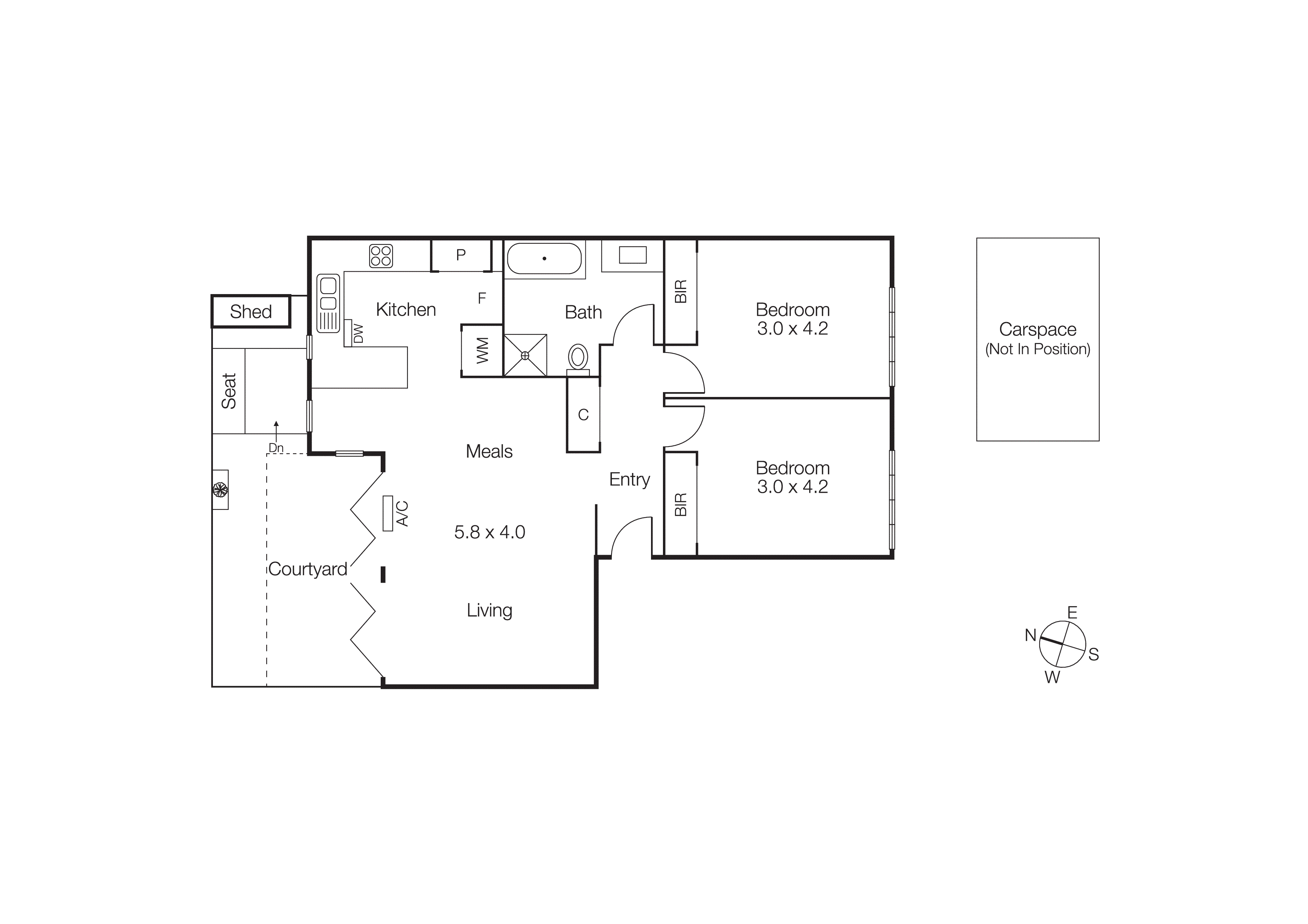 2/136-138 Brighton Road, Ripponlea VIC 3185 - Floorplan