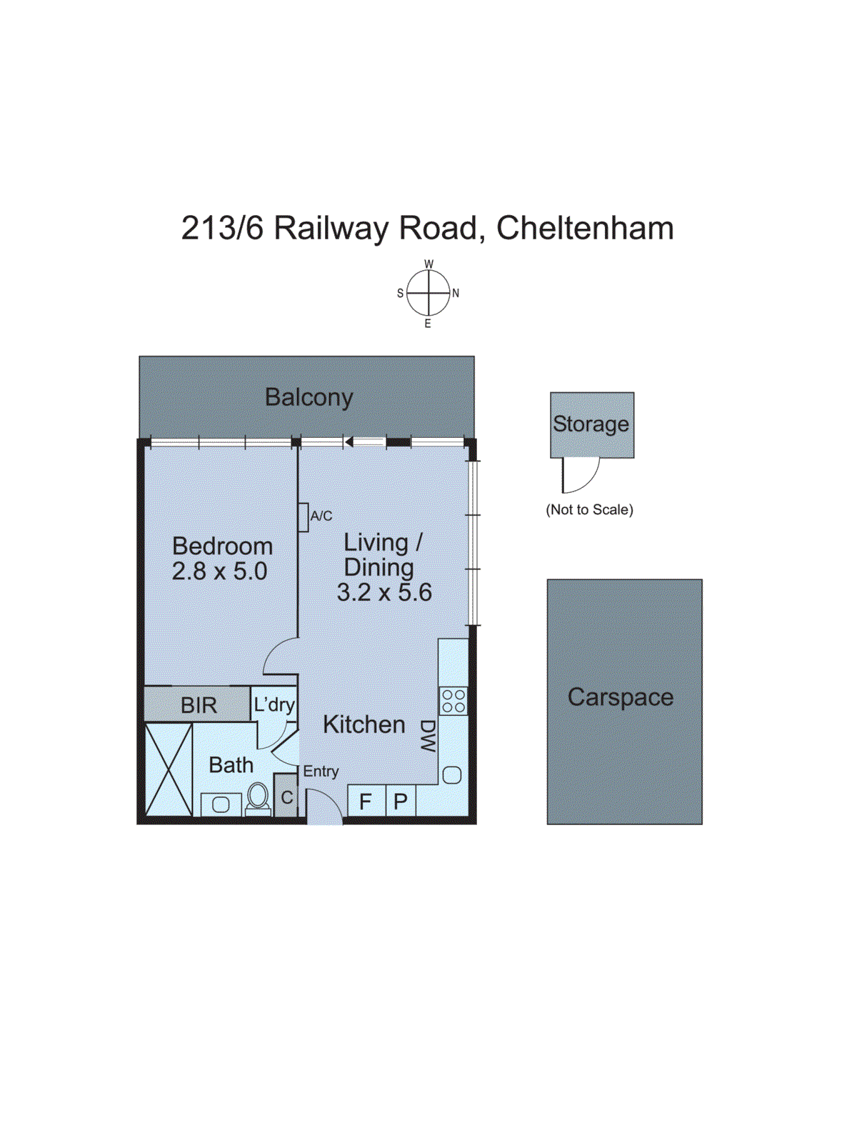 213/6 Railway Road, Cheltenham VIC 3192 - Floorplan