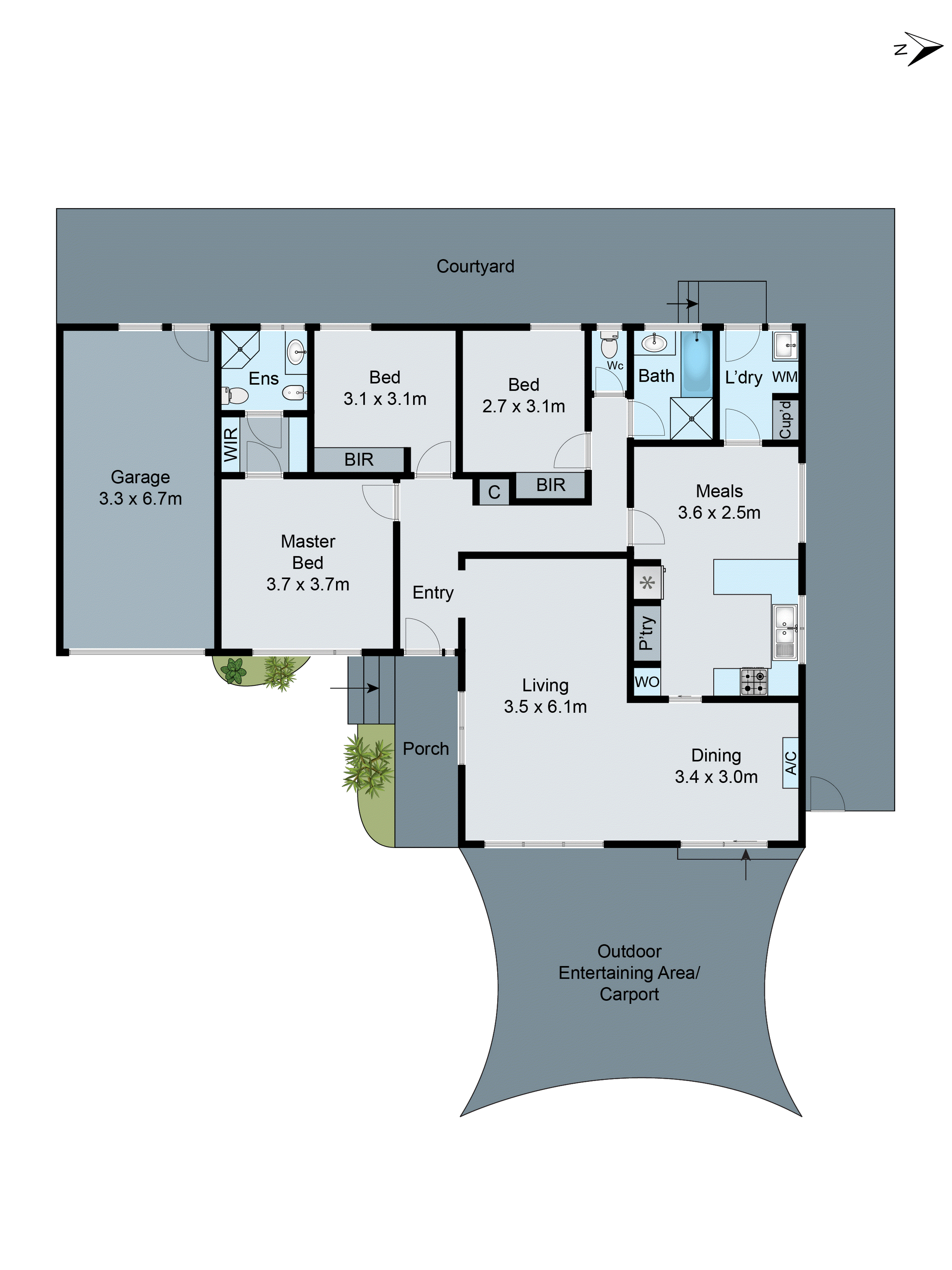 2/137 Blackburn Road, Mount Waverley VIC 3149 - Floorplan
