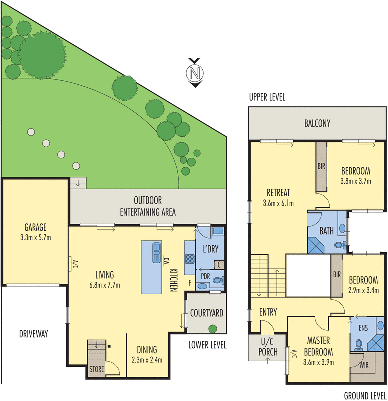 2/138 Ferntree Gully Road, Oakleigh East VIC 3166 - Floorplan
