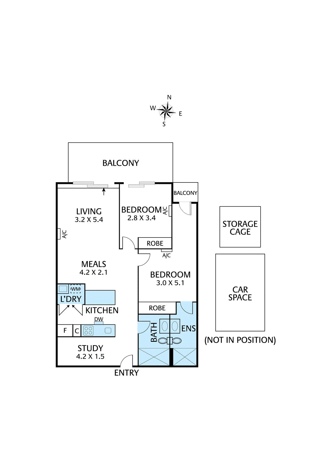 213/96 Camberwell Road, Hawthorn East - Floorplan 1