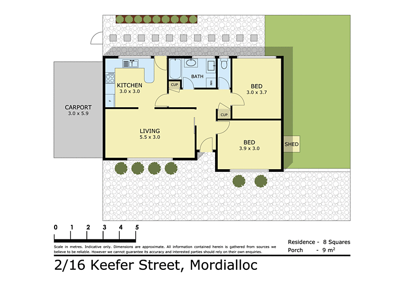2/14-16 Keefer Street, Mordialloc VIC 3195 - Floorplan