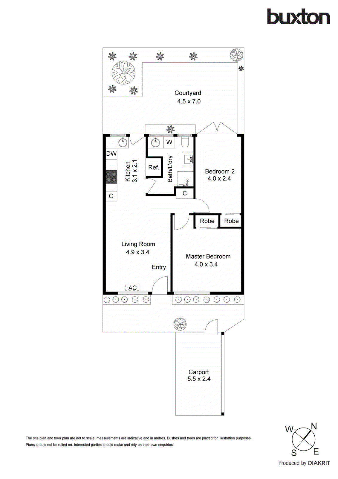 2/14-16 Melaleuca Drive, Carrum VIC 3197 - Floorplan