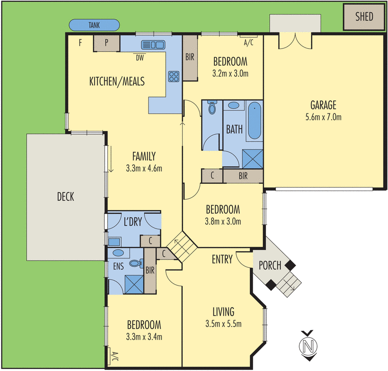 2/14 Beckett Street, Chadstone VIC 3148 - Floorplan