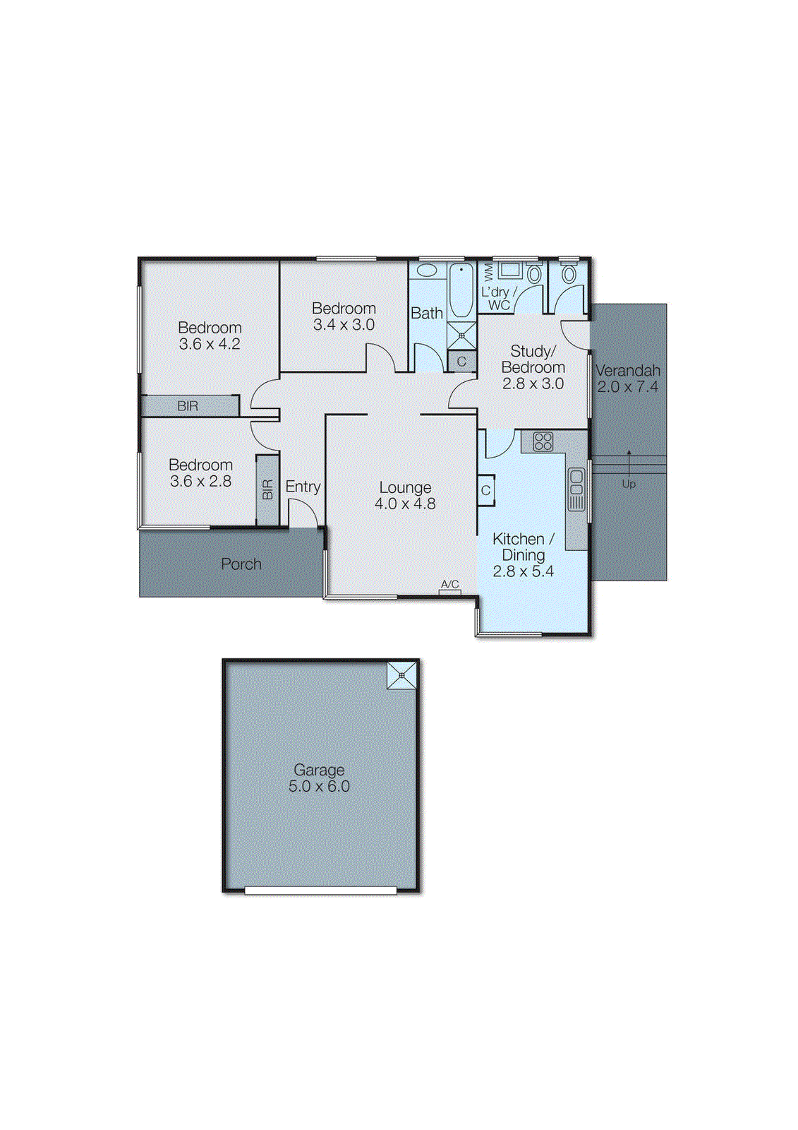 214 Bourke Road, Clarinda VIC 3169 - Floorplan