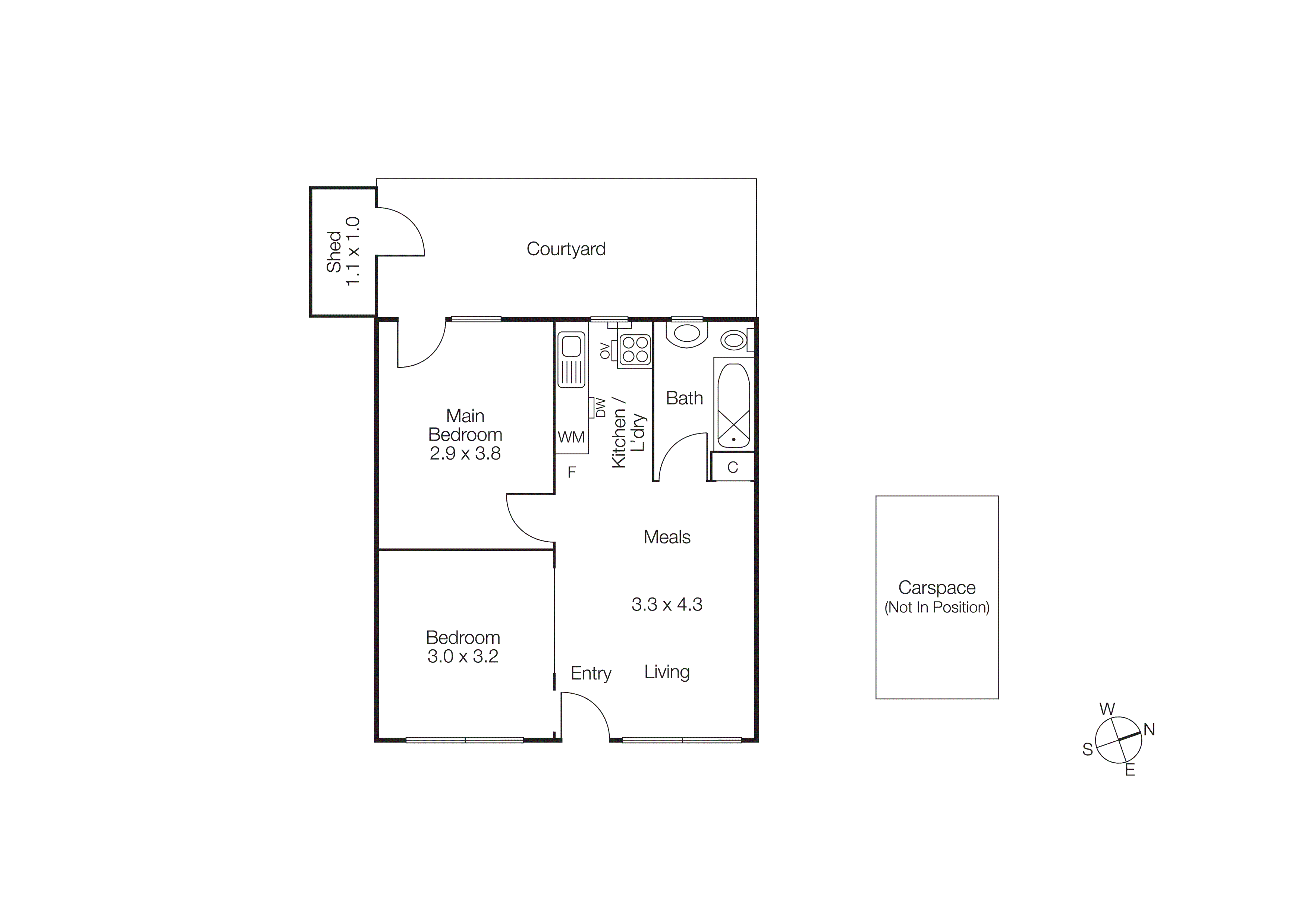 2/14 Cardigan Street, St Kilda East VIC 3183 - Floorplan
