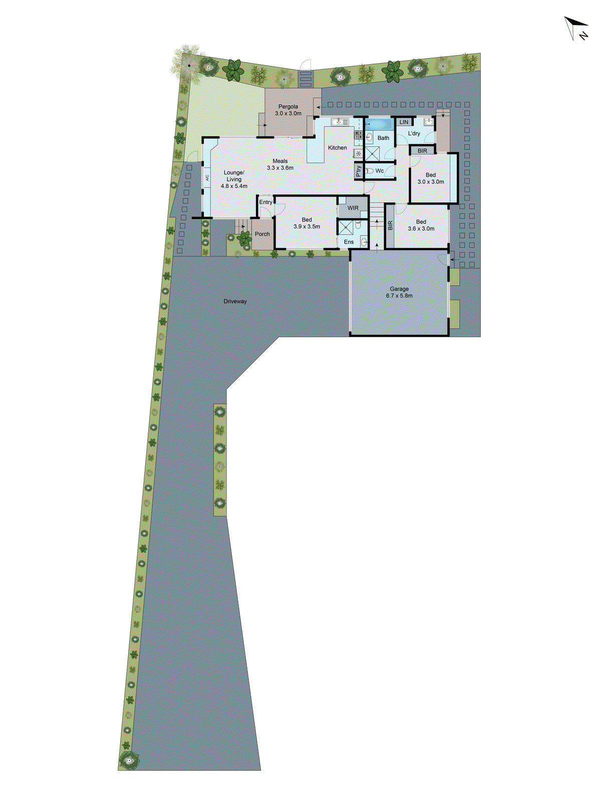 2/14 Elcho Street, Newtown VIC 3220 - Floorplan