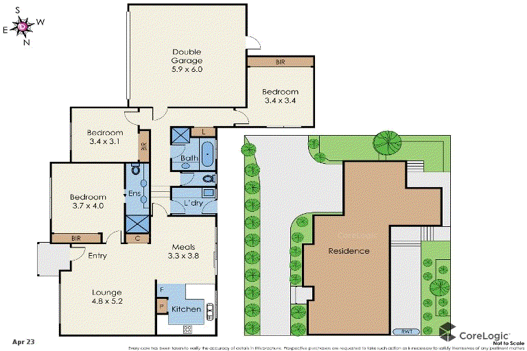 2/14 Flinders Street, Mentone VIC 3194 - Floorplan