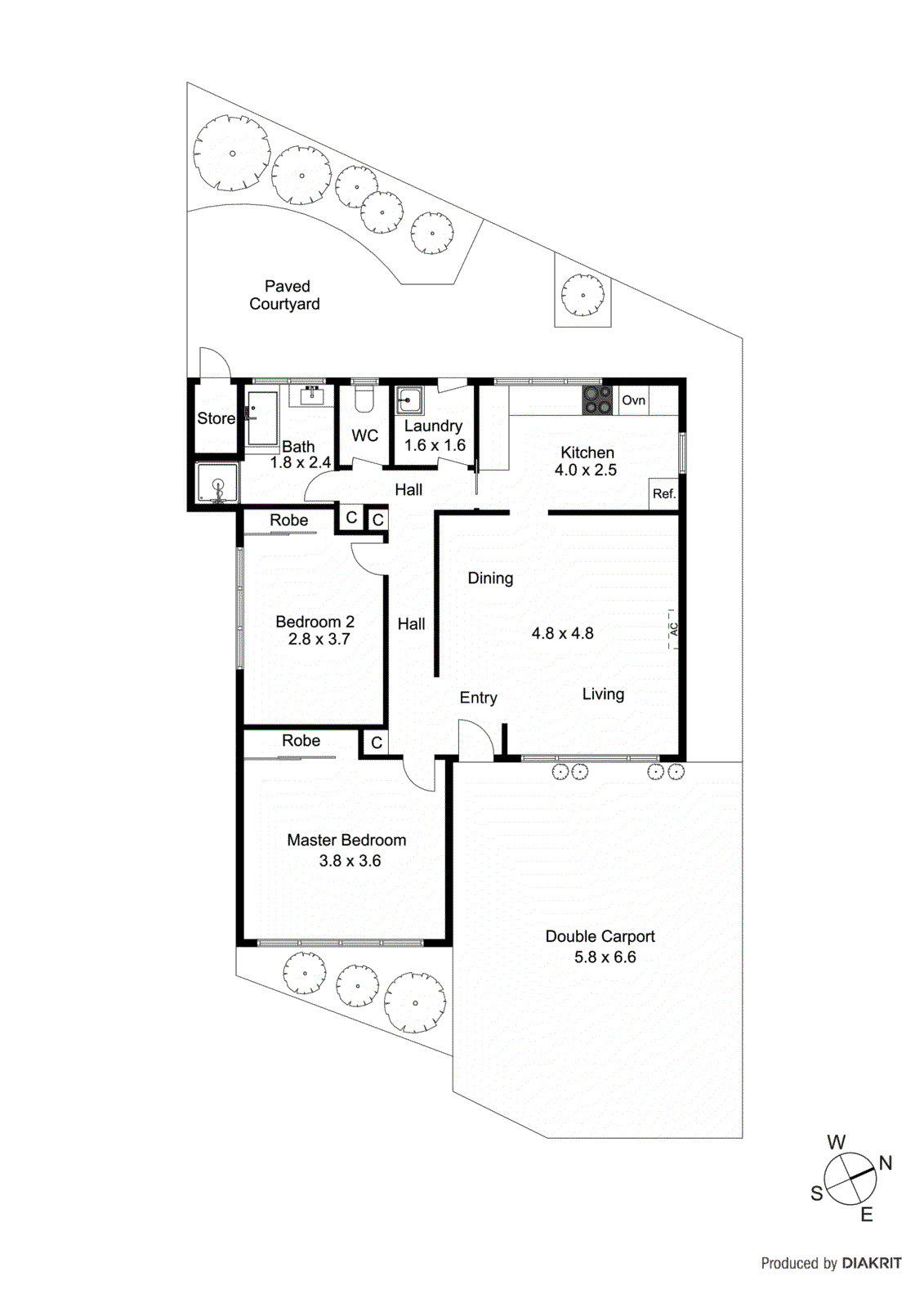 2/14 Glenmore Crescent, Black Rock VIC 3193 - Floorplan