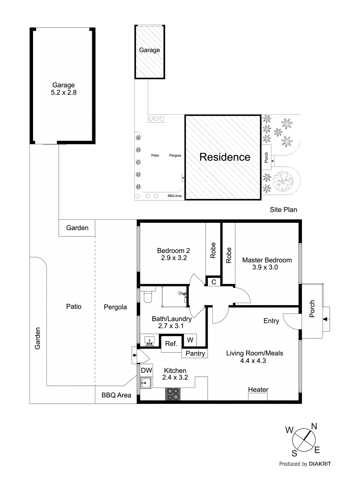2/14 Golden Avenue, Bonbeach VIC 3196 - Floorplan